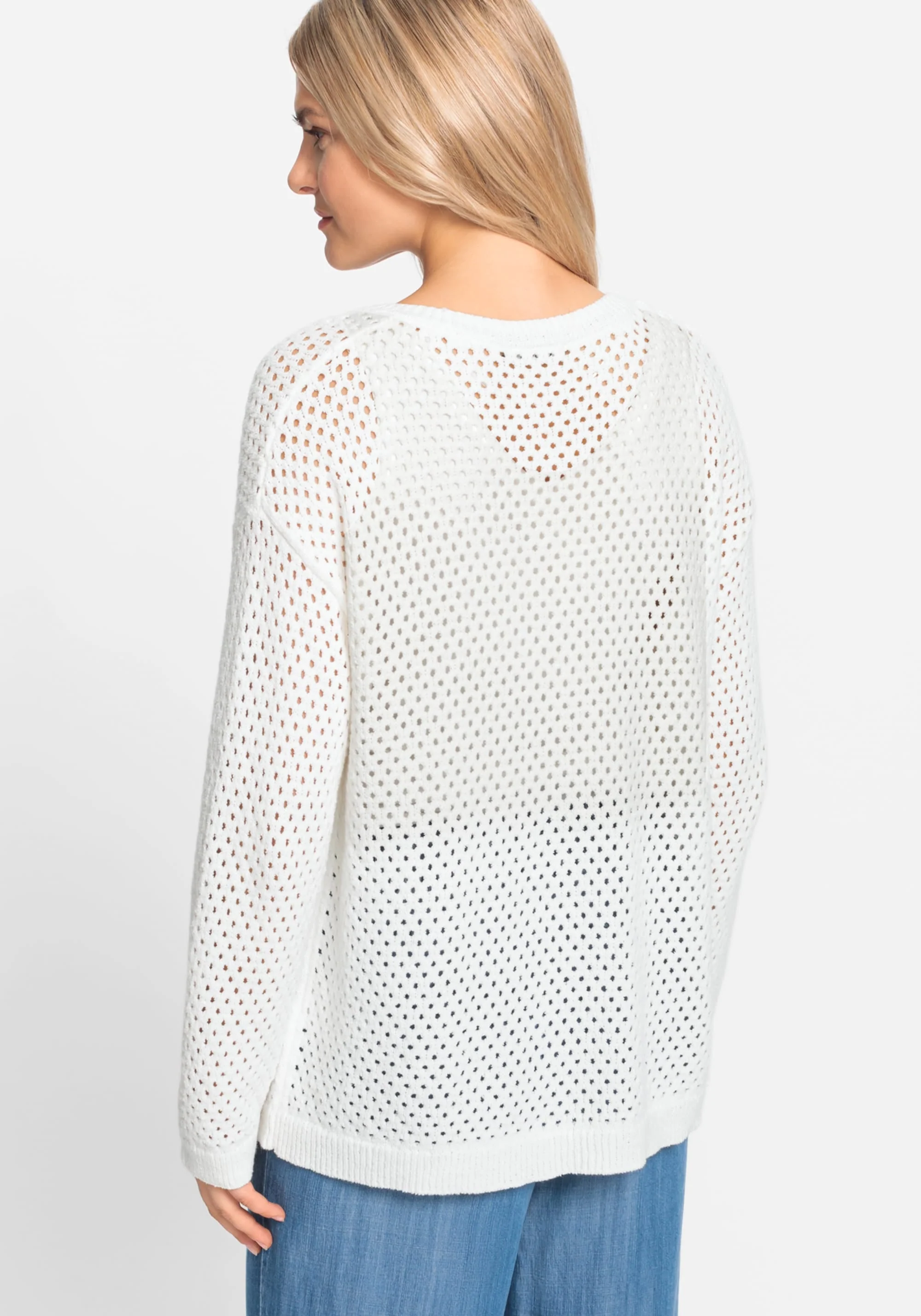 Lattice Knit Cardigan - Image 3