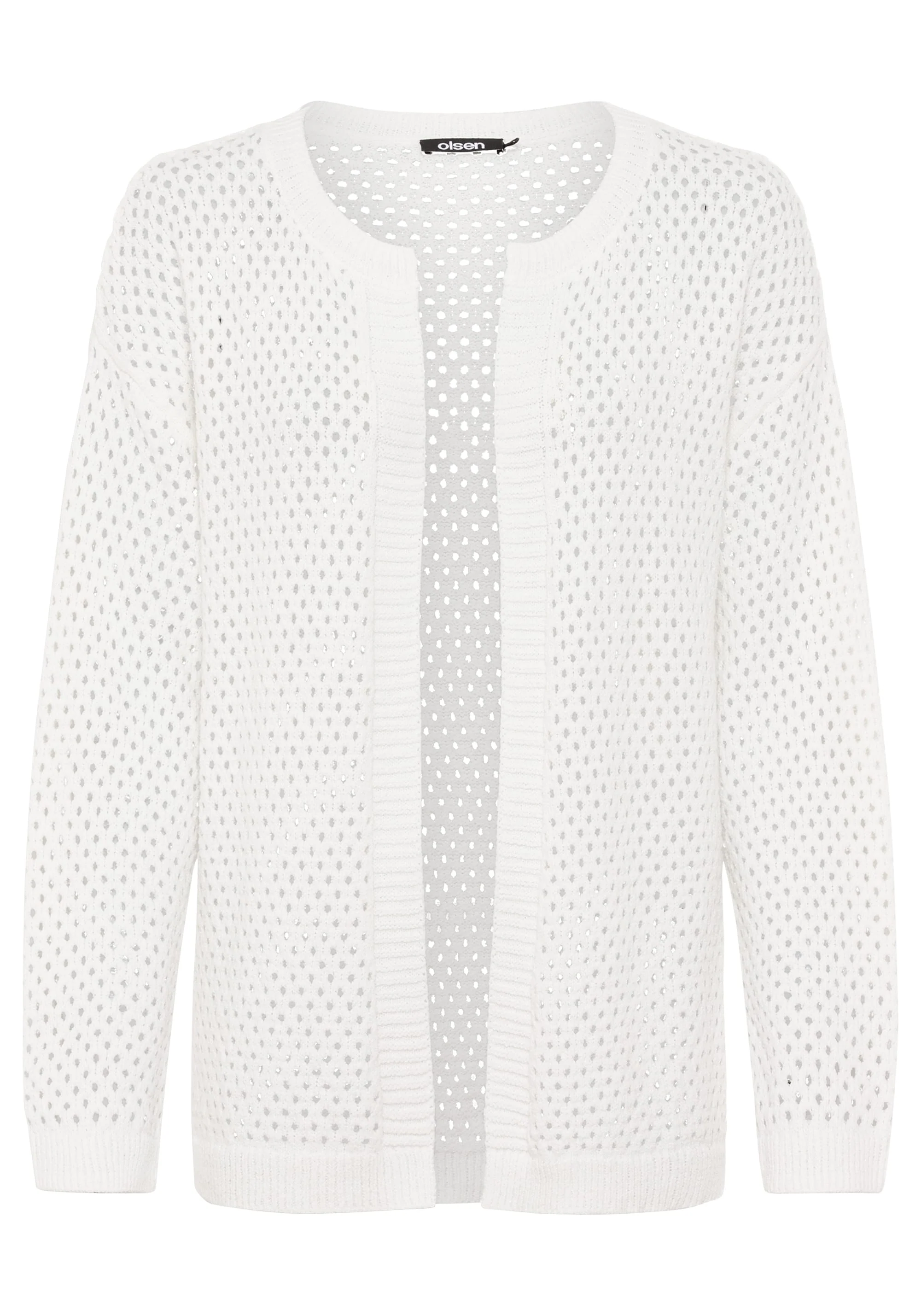 Lattice Knit Cardigan - Image 4