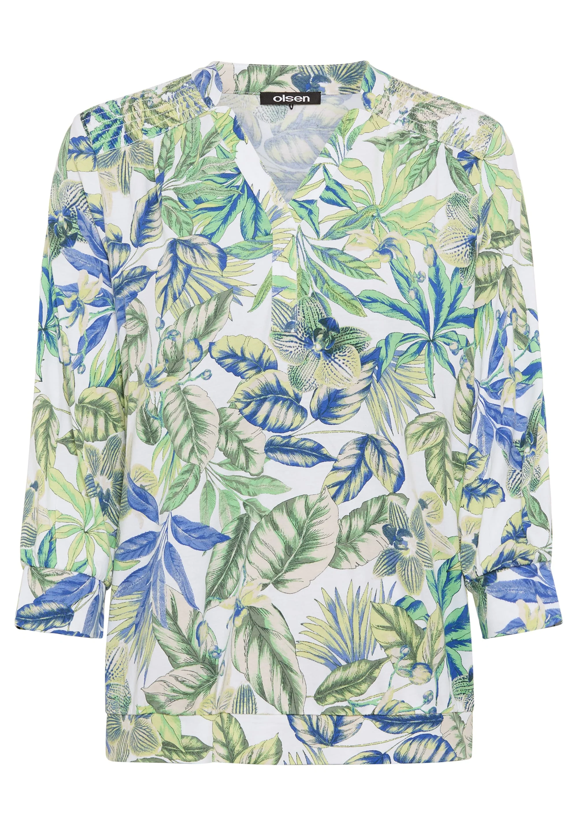 Leaf Print Tunic T-Shirt - Image 6