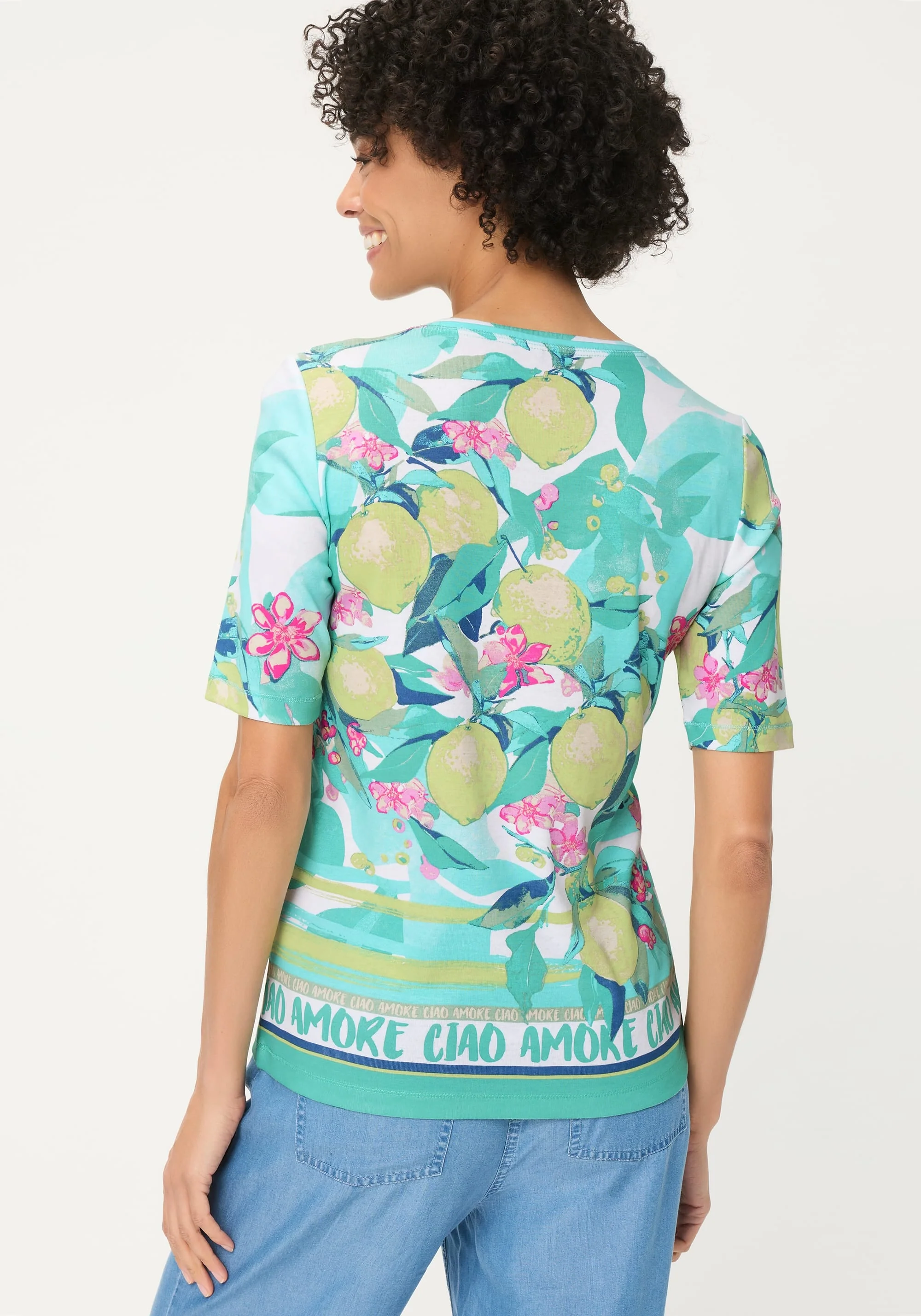 Lemon Amore Print T-Shirt - Image 2