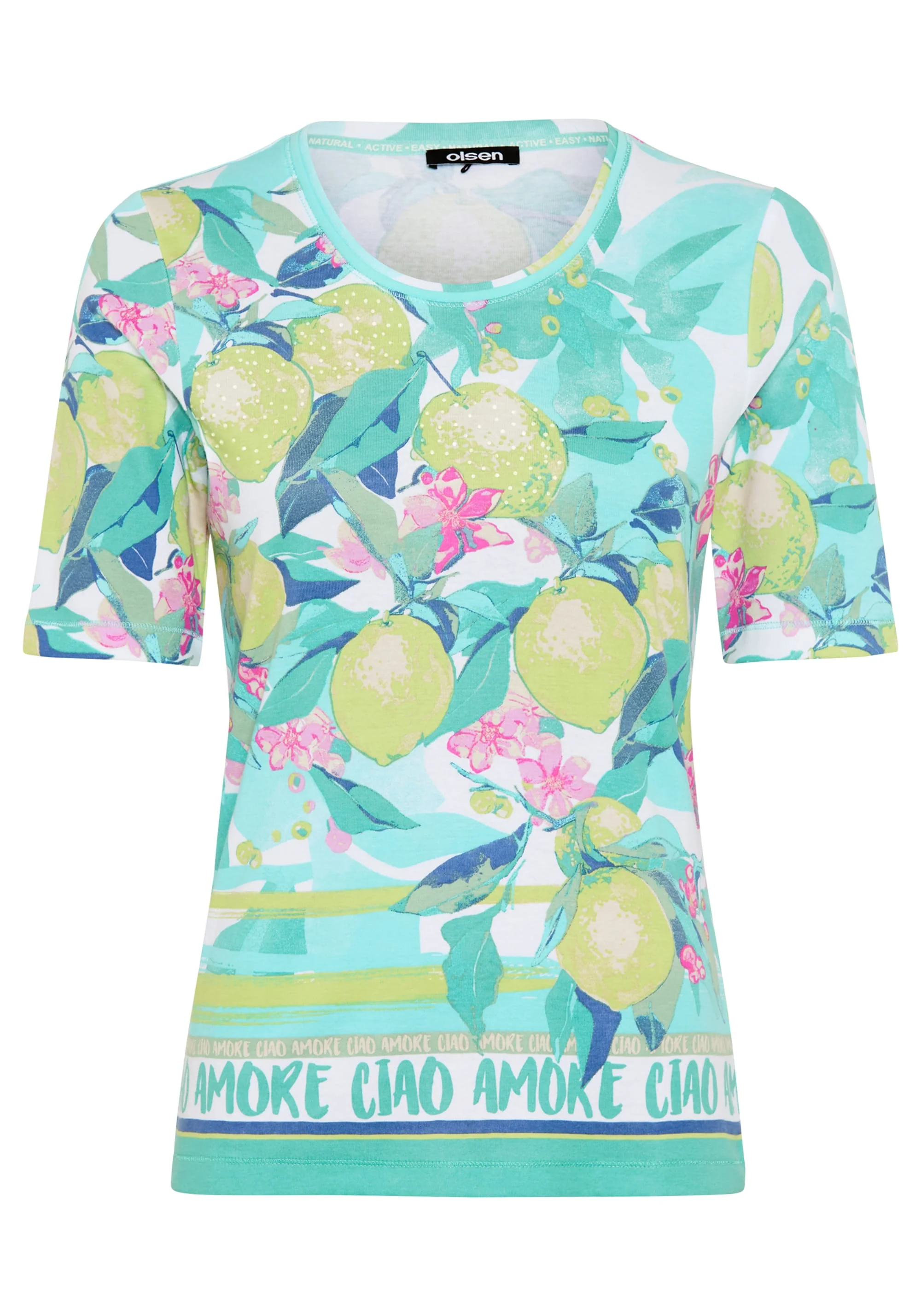 Lemon Amore Print T-Shirt - Image 5