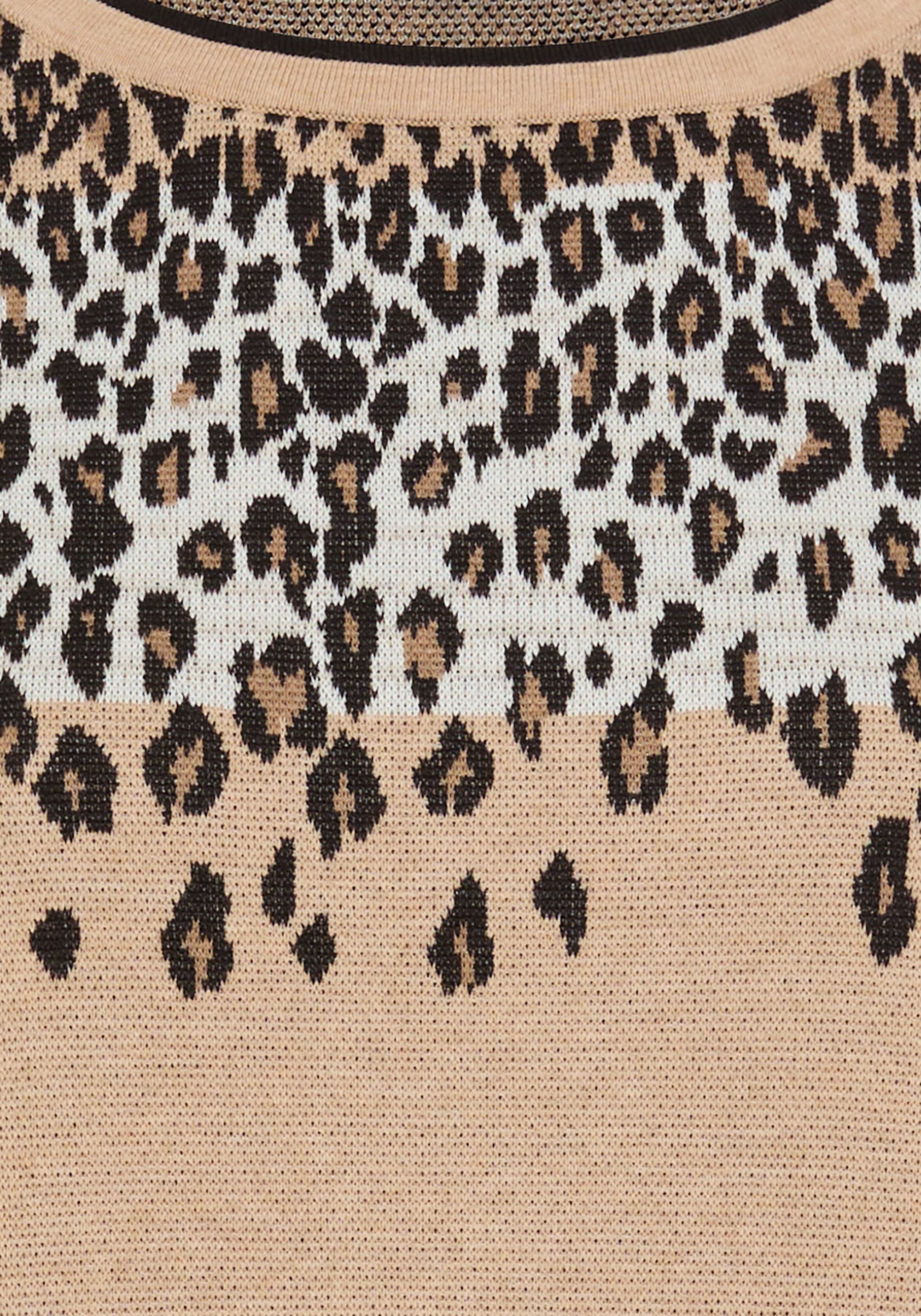 Leopard Panneaux Sweater - Image 8