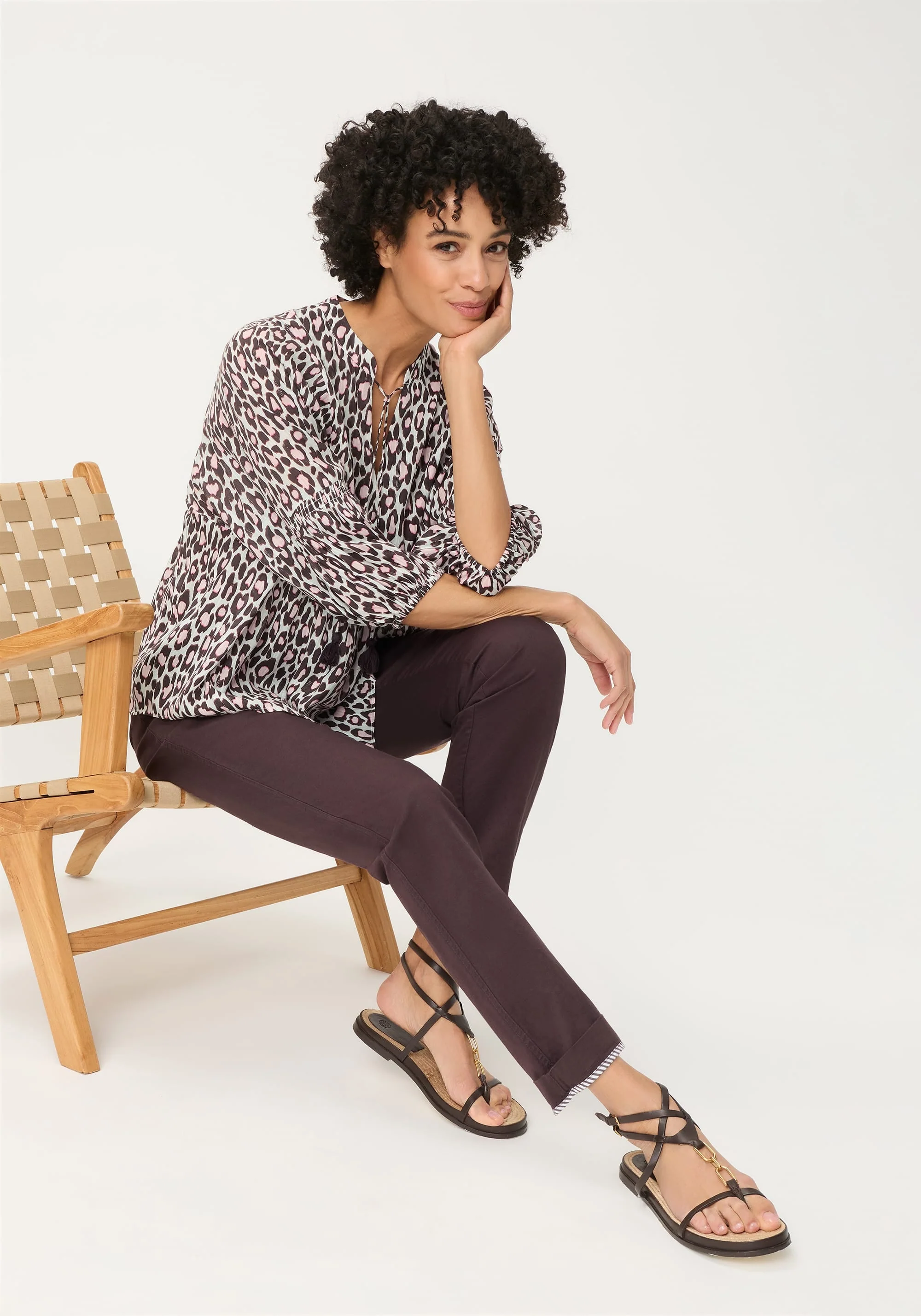 Leopard Tunic Blouse - Image 5