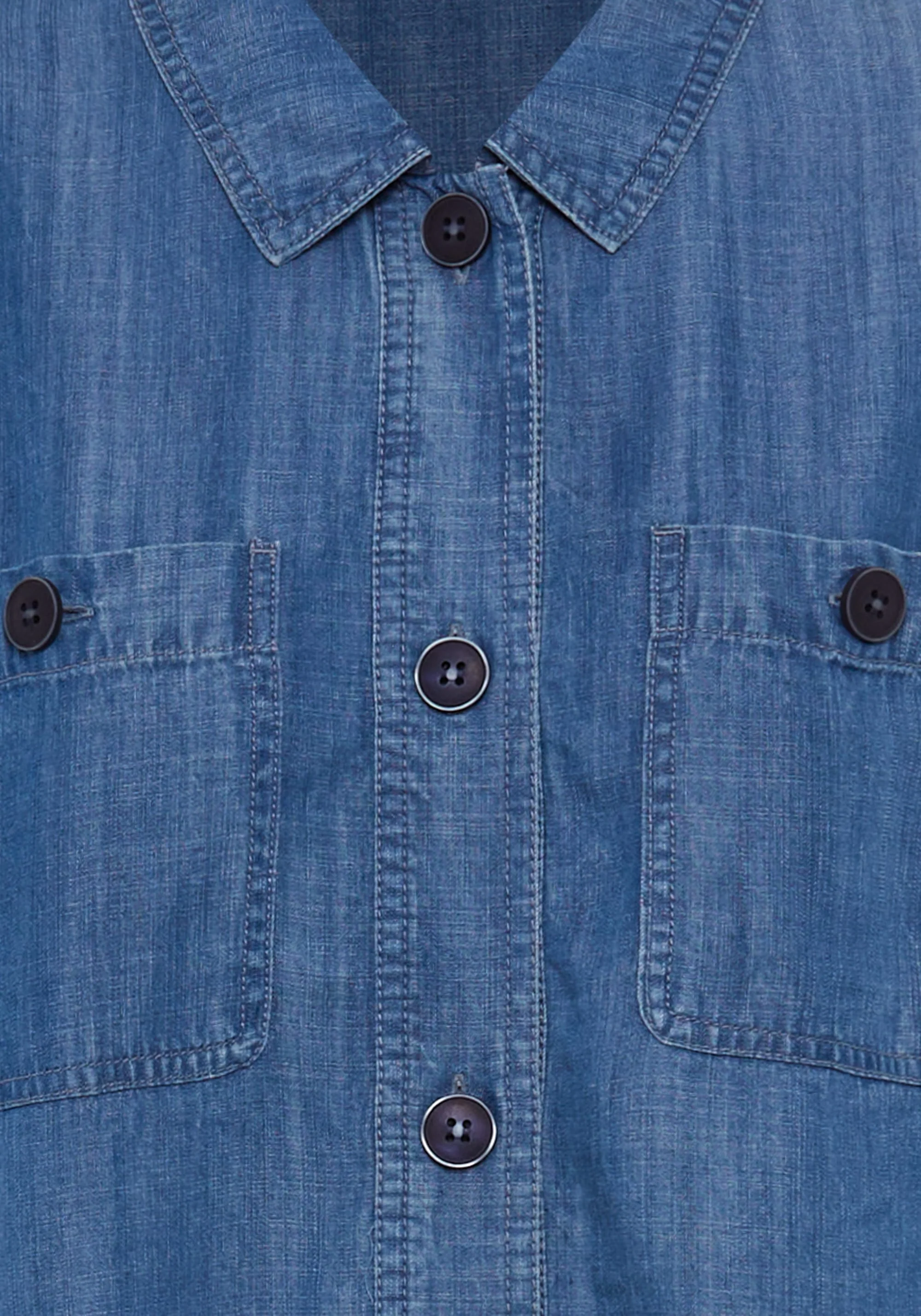 Lightweight Denim Look Jacket - Image 7