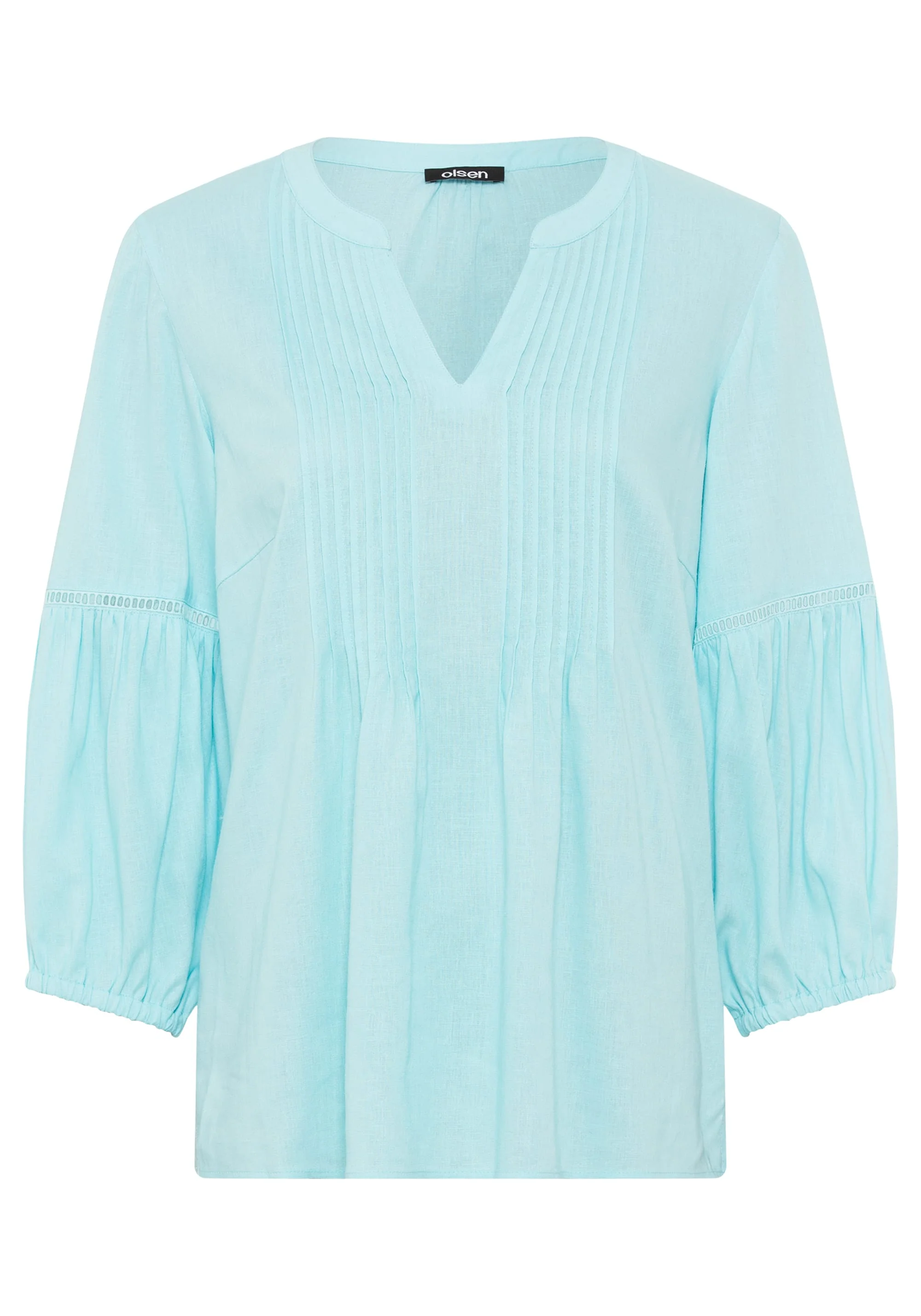Linen Blend Boho Blouse - Image 4