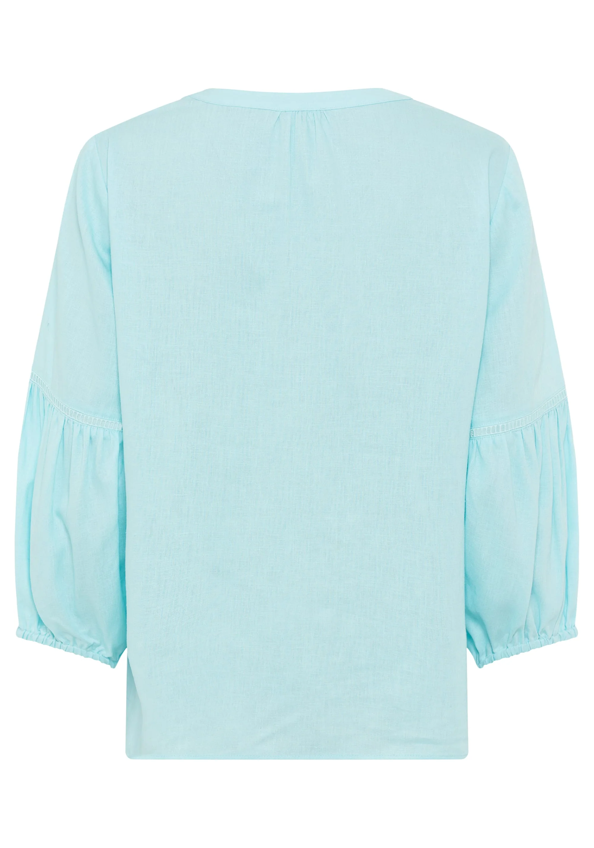 Linen Blend Boho Blouse - Image 5