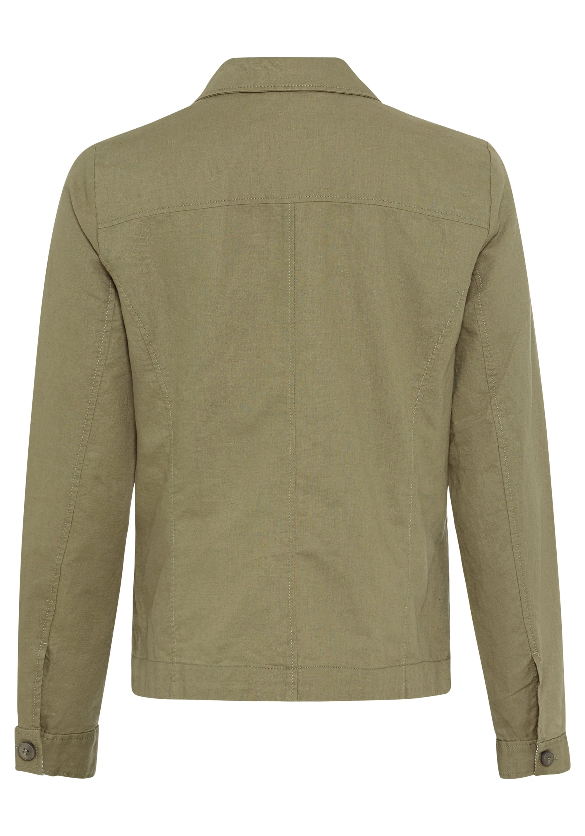 Linen Blend  Jacket - Image 4