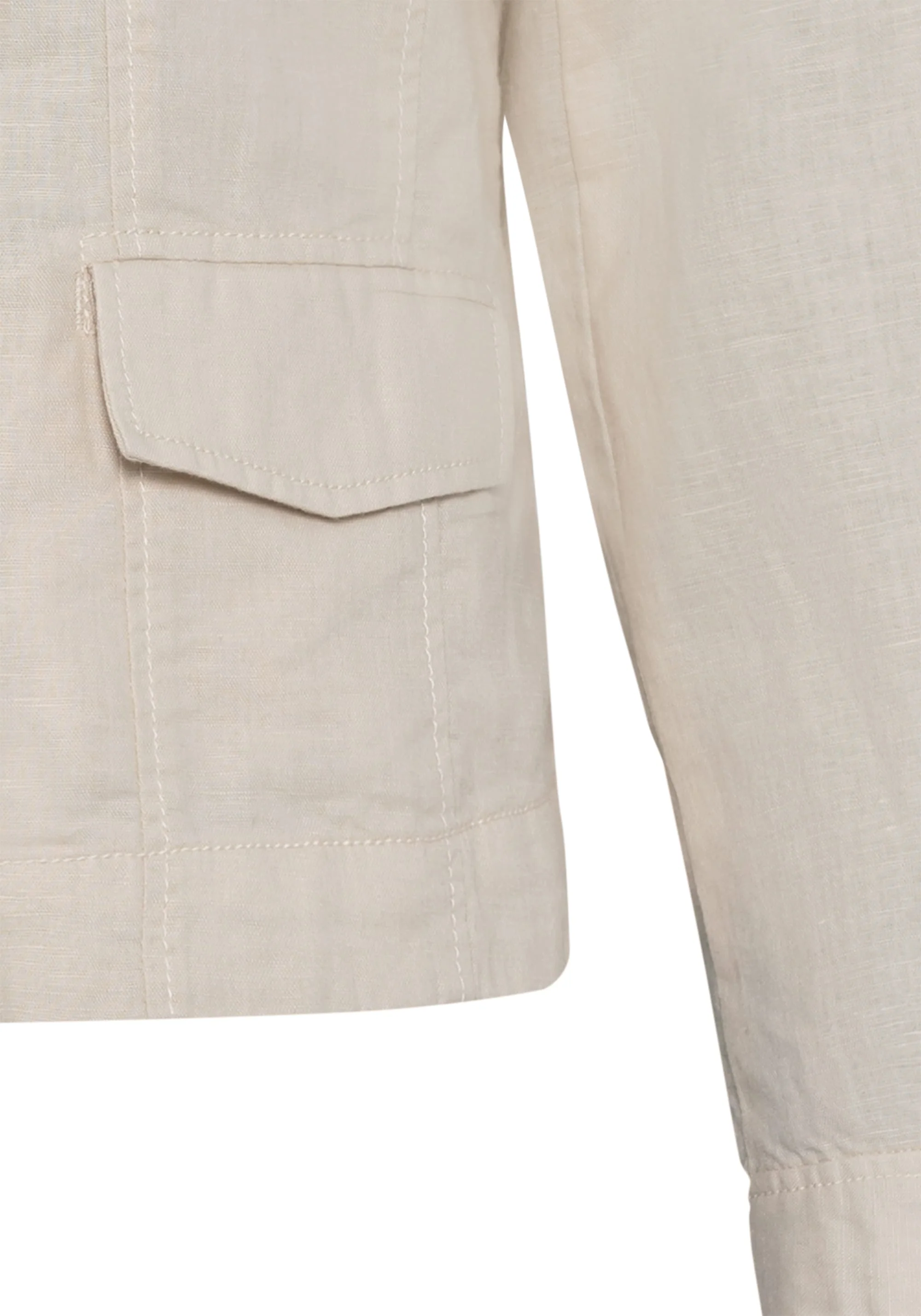 Linen Blend  Jacket - Image 6