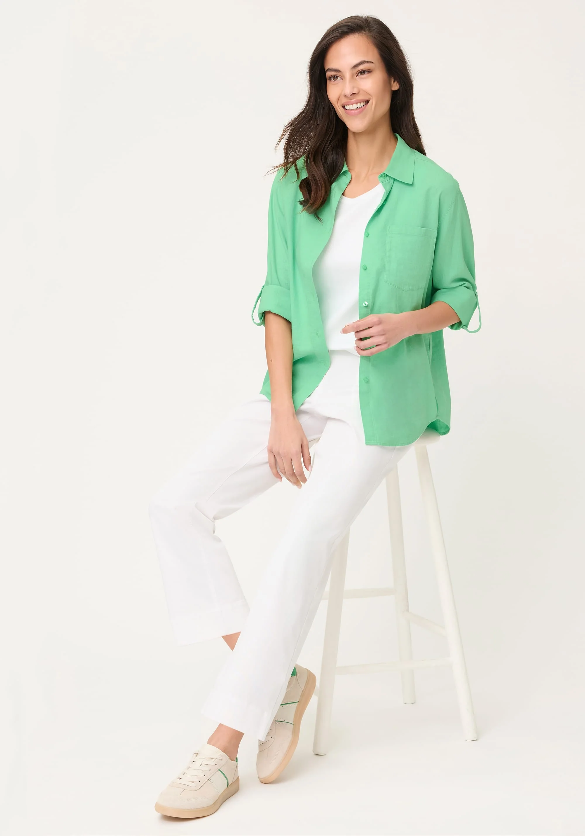 Linen Blend Shirt - Image 11