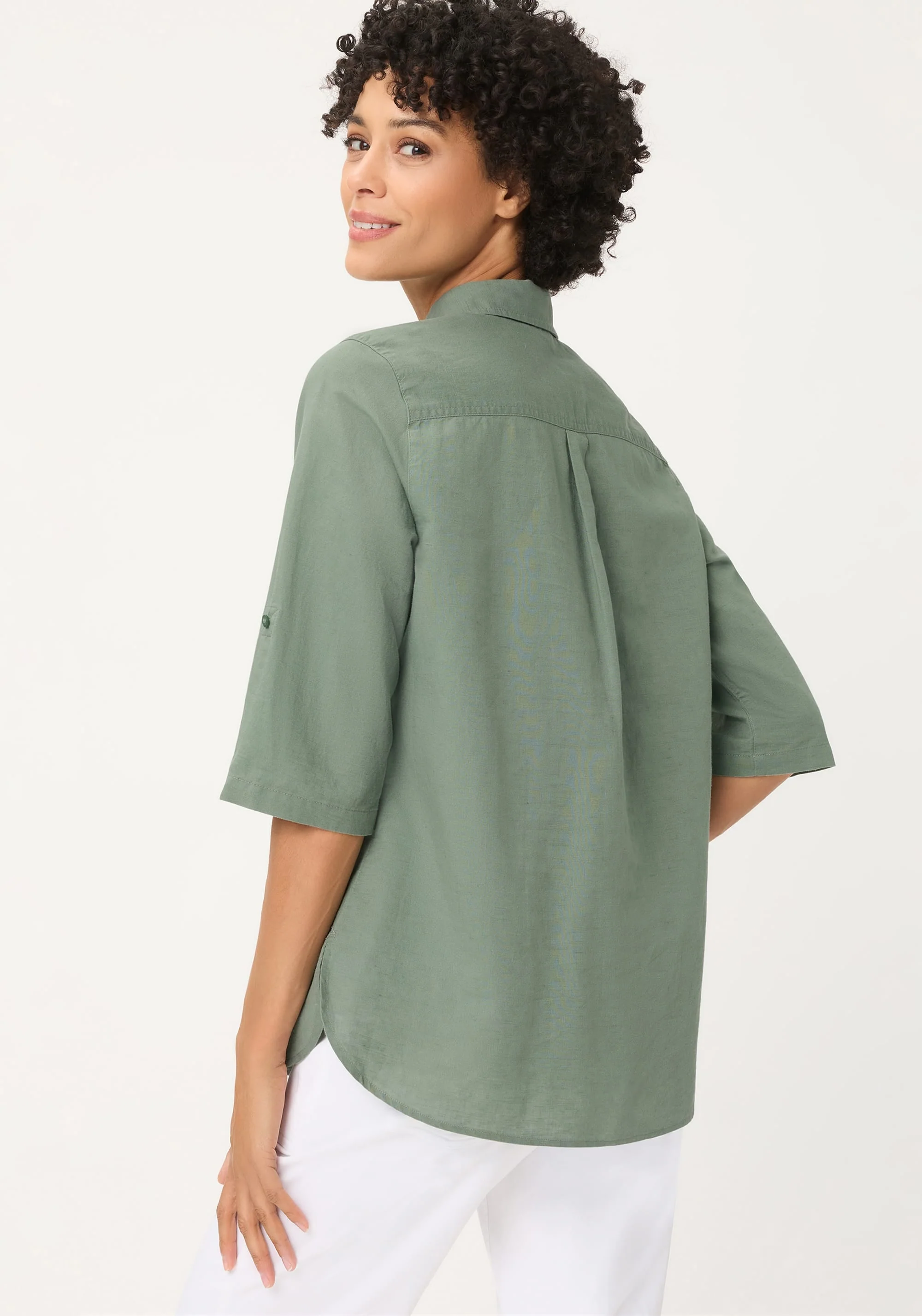 Linen Blend Shirt - Image 2
