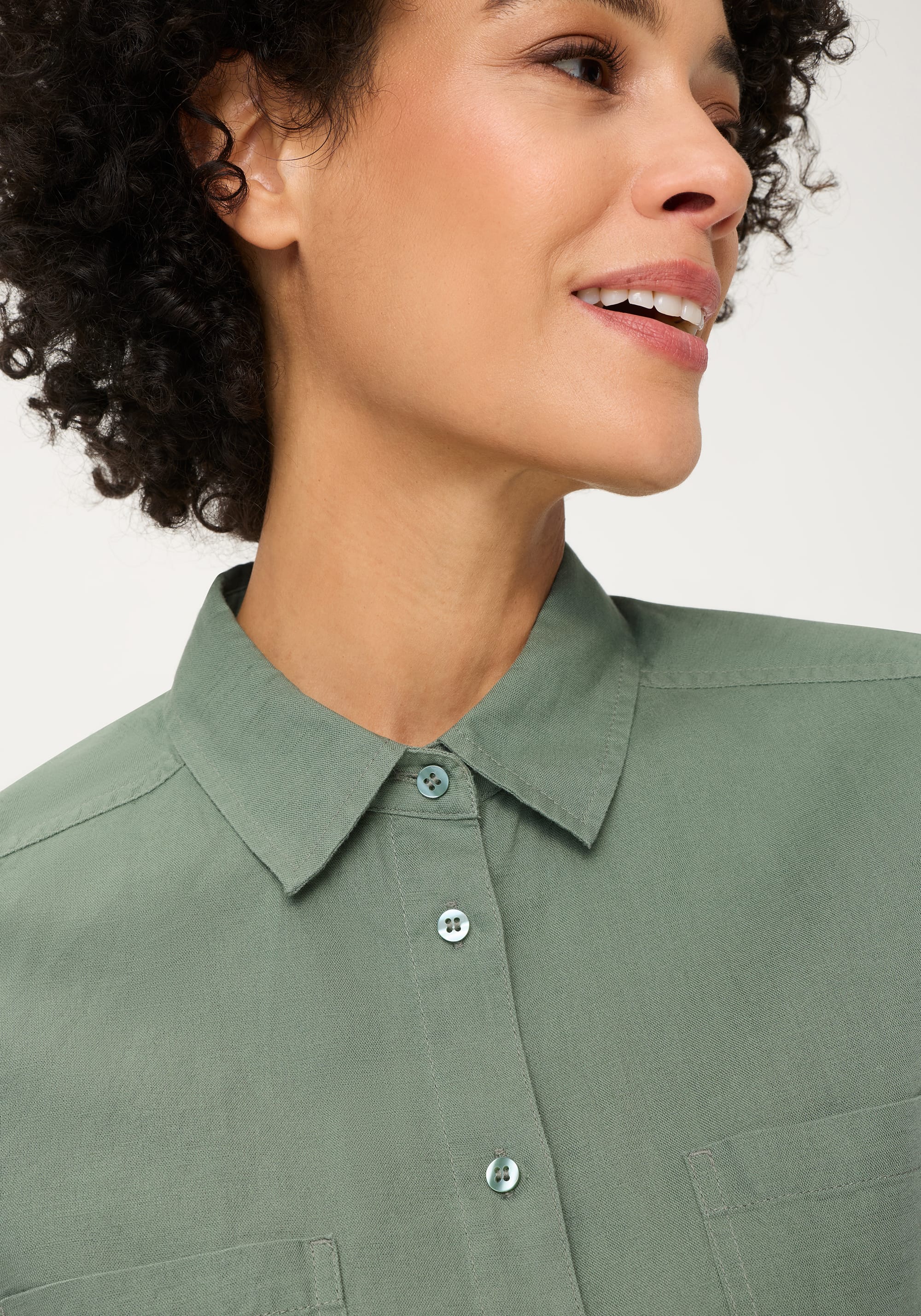 Linen Blend Shirt - Image 4