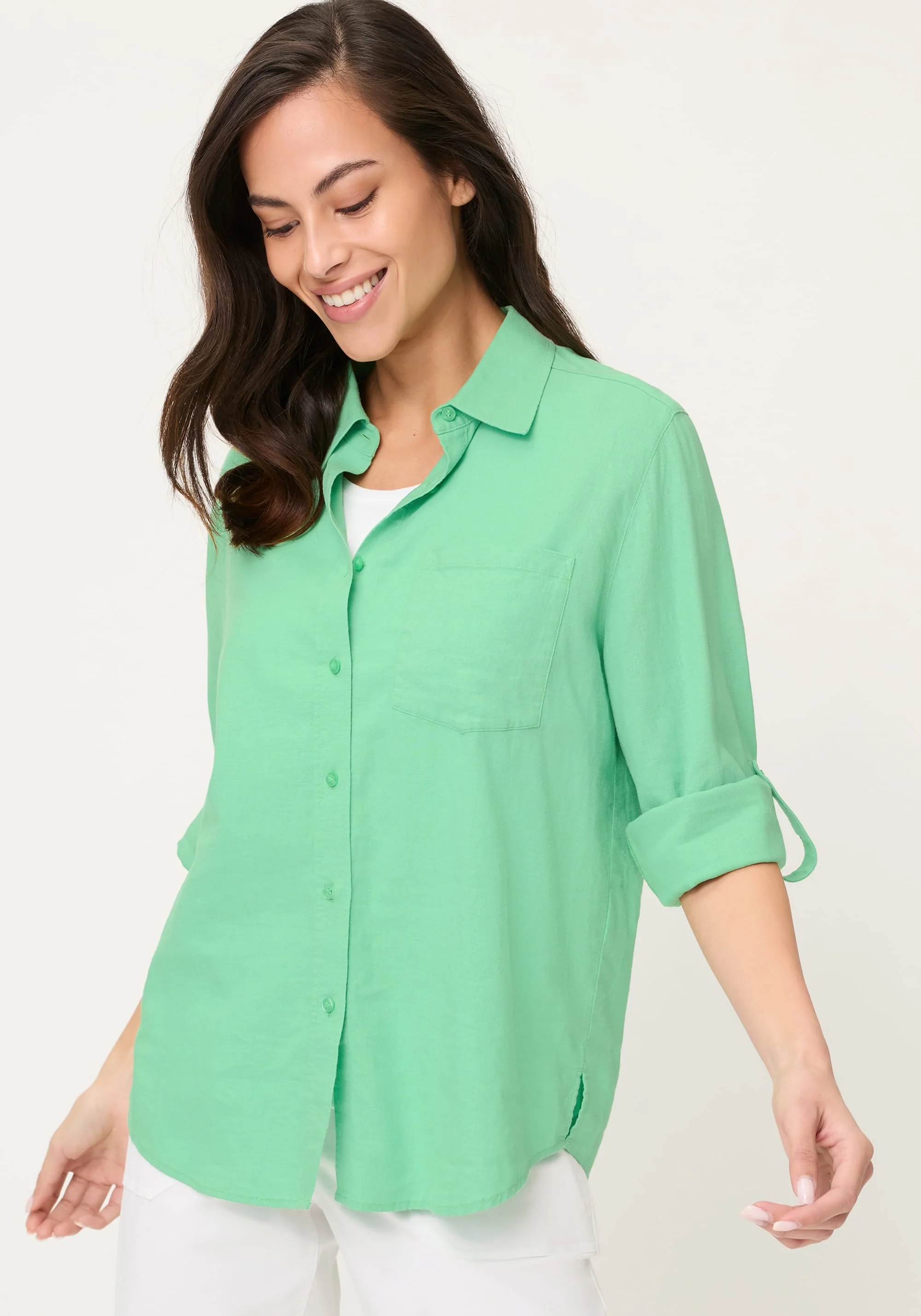 Linen Blend Shirt - Image 7
