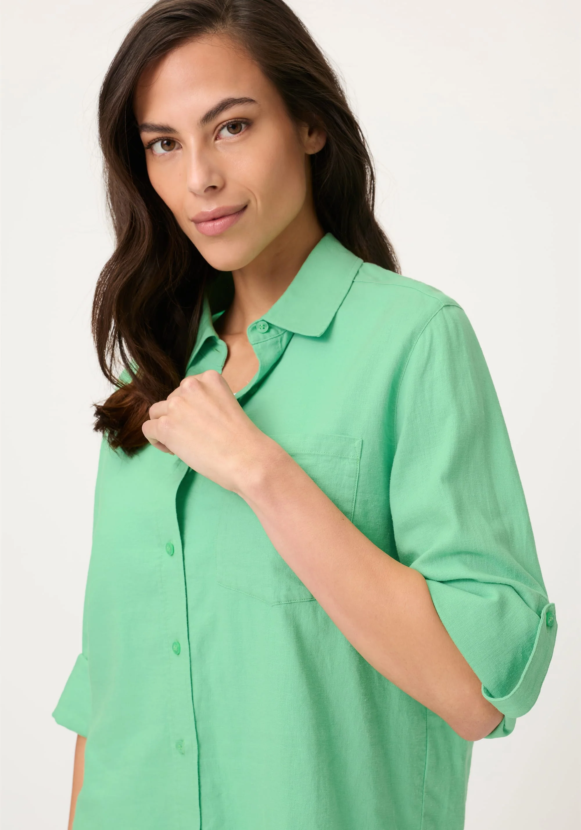 Linen Blend Shirt - Image 9
