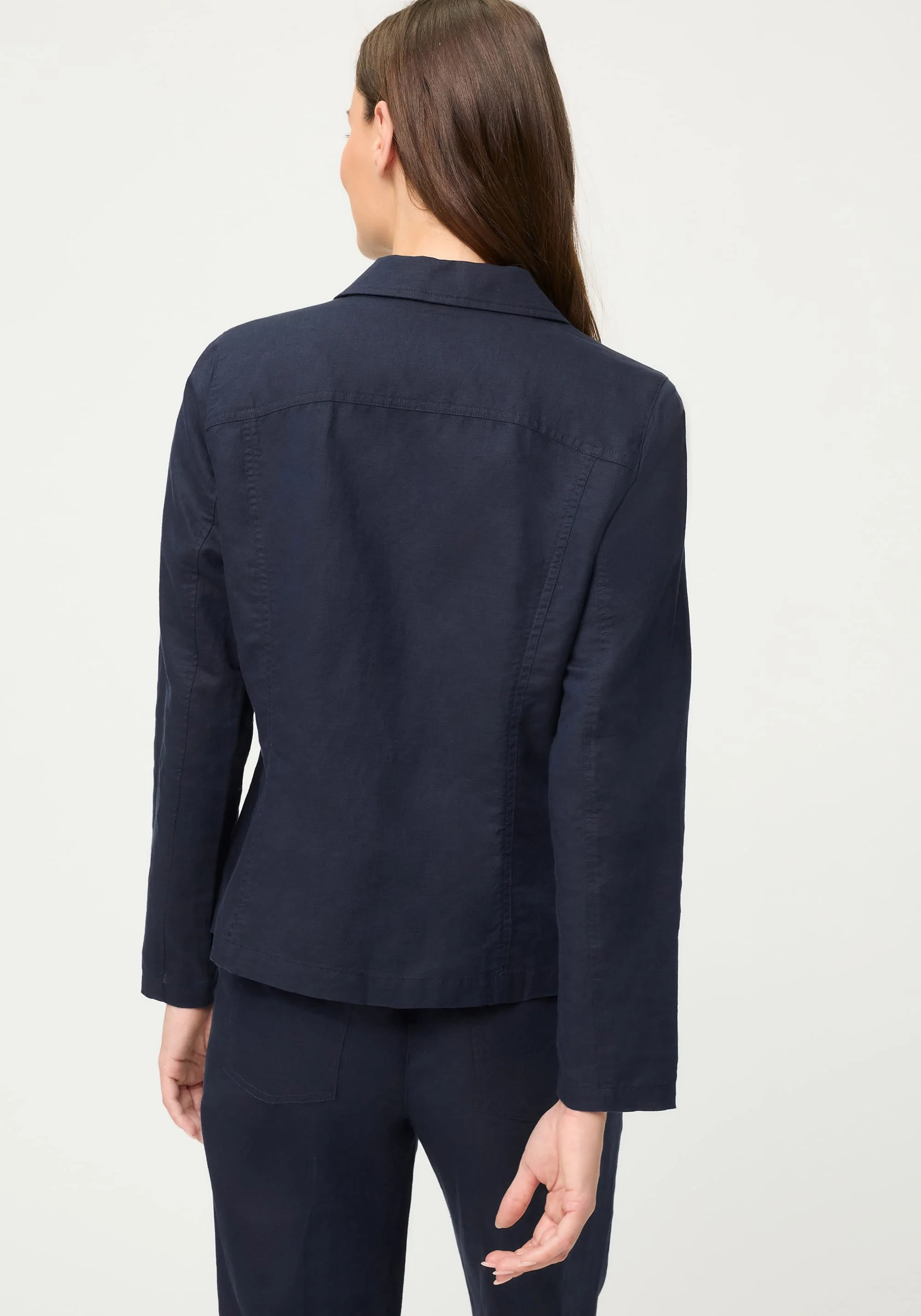 Linen-Cotton Blazer - Image 3