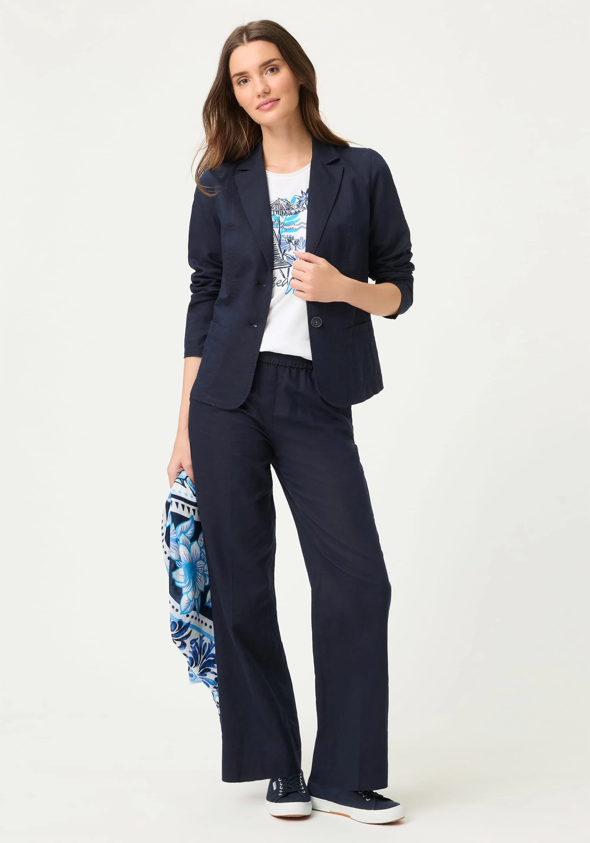 Linen-Cotton Blazer - Image 5