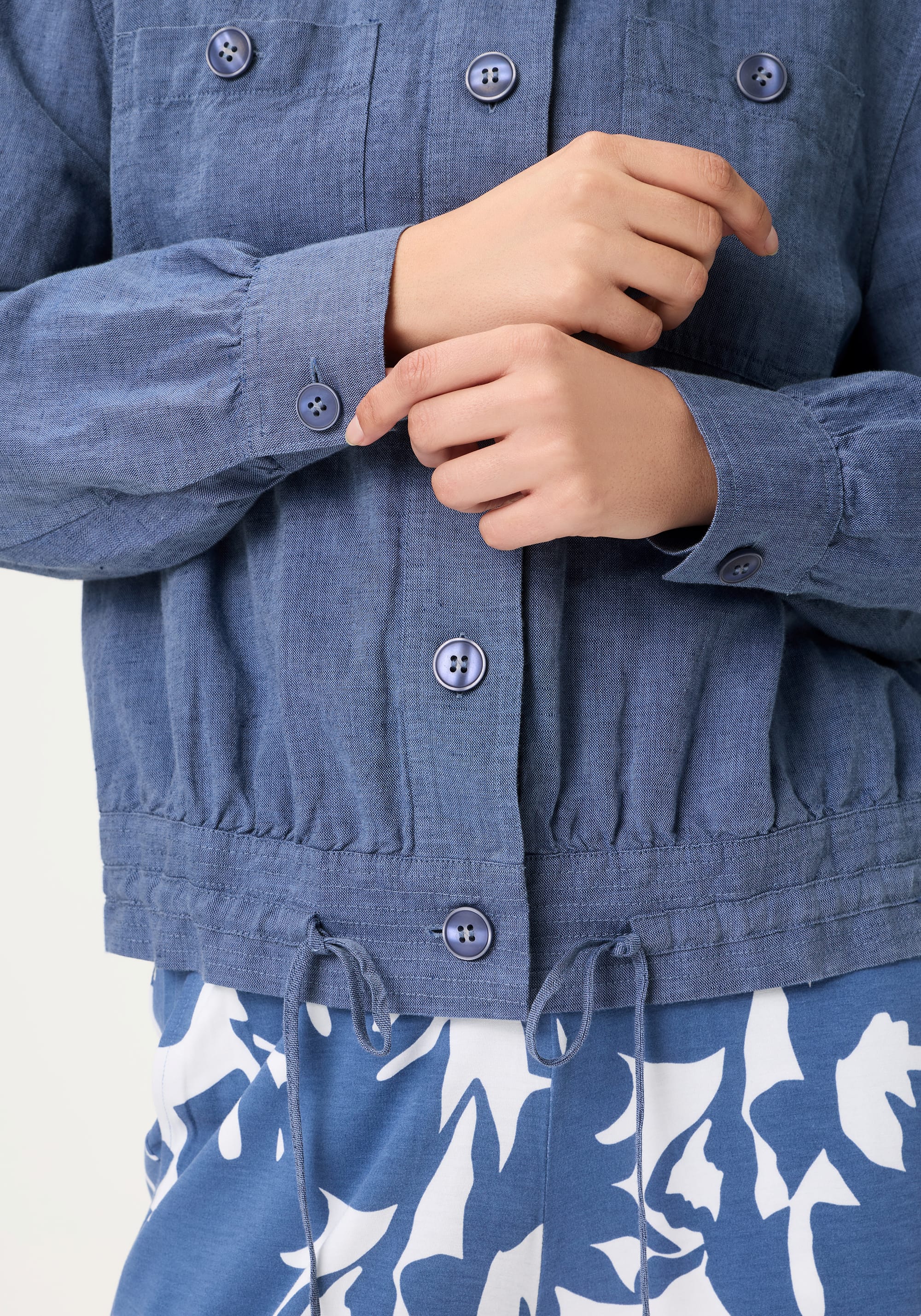 Linen-Cotton Jacket - Image 4