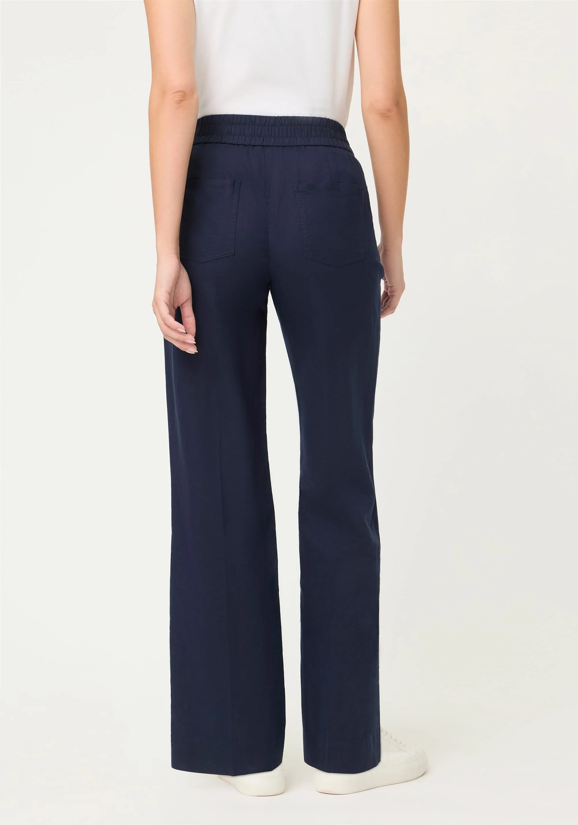 Linen-Cotton Pull-On Pant - Image 3