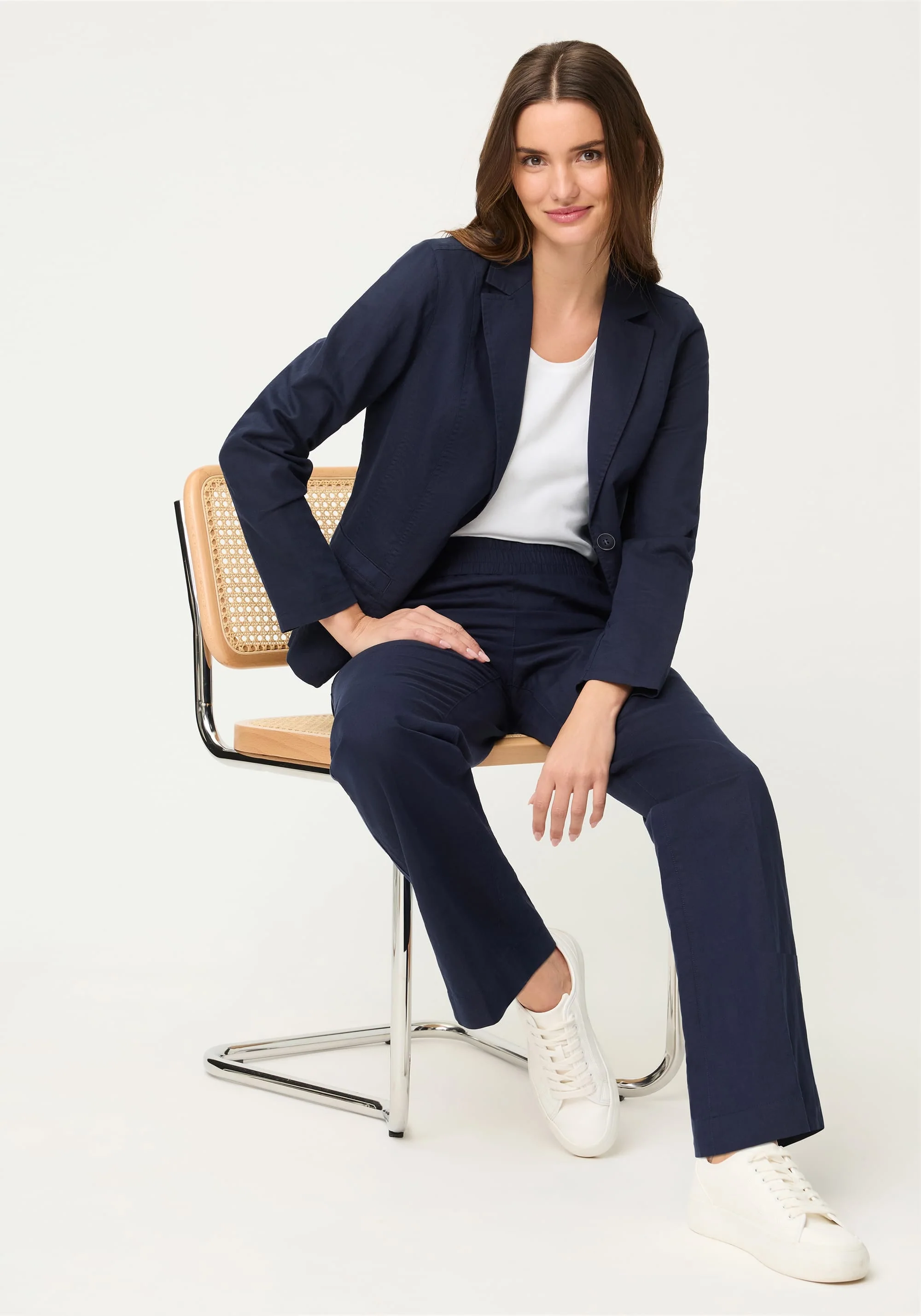Linen-Cotton Pull-On Pant - Image 5