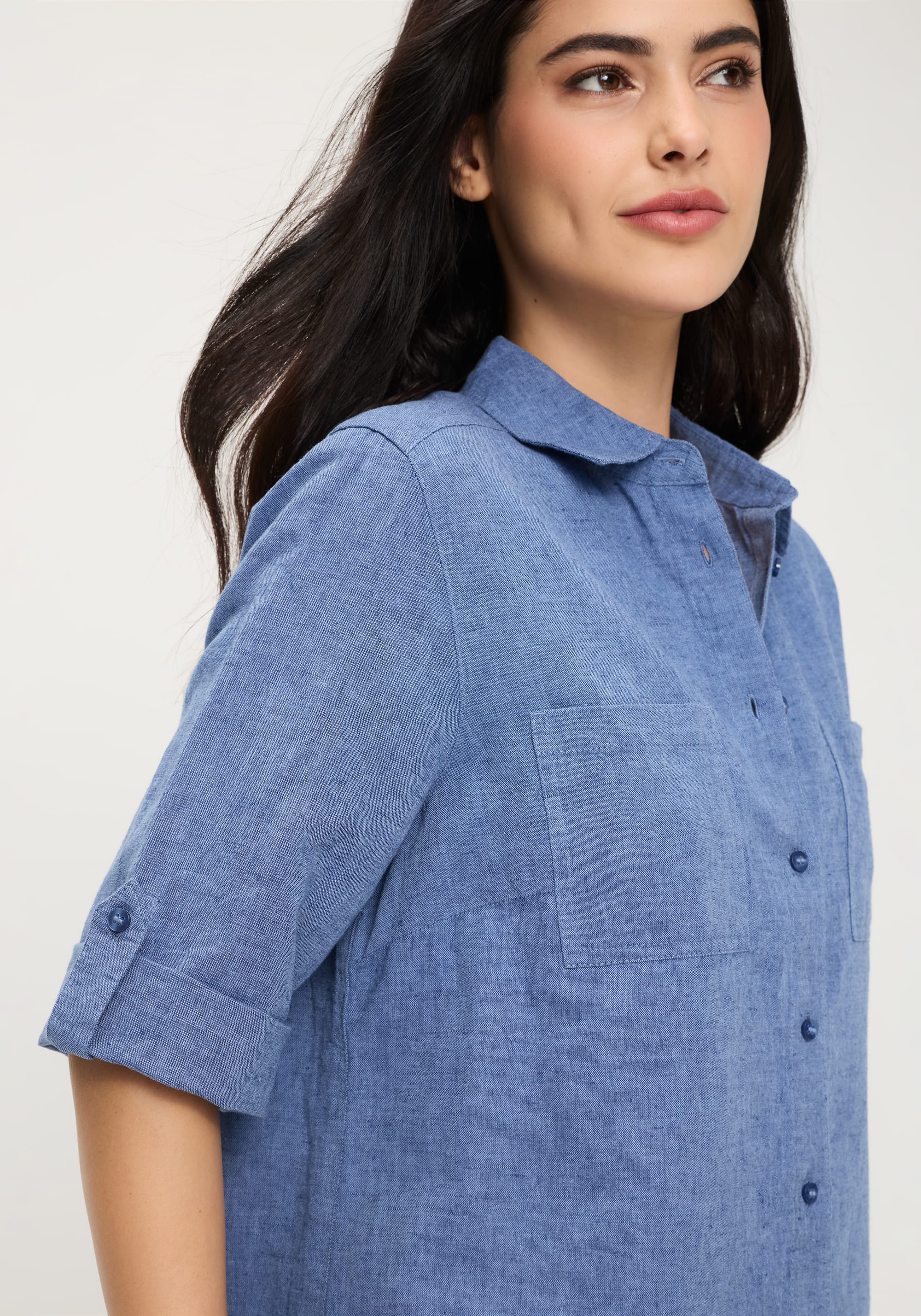 Linen-Cotton Shirt - Image 4