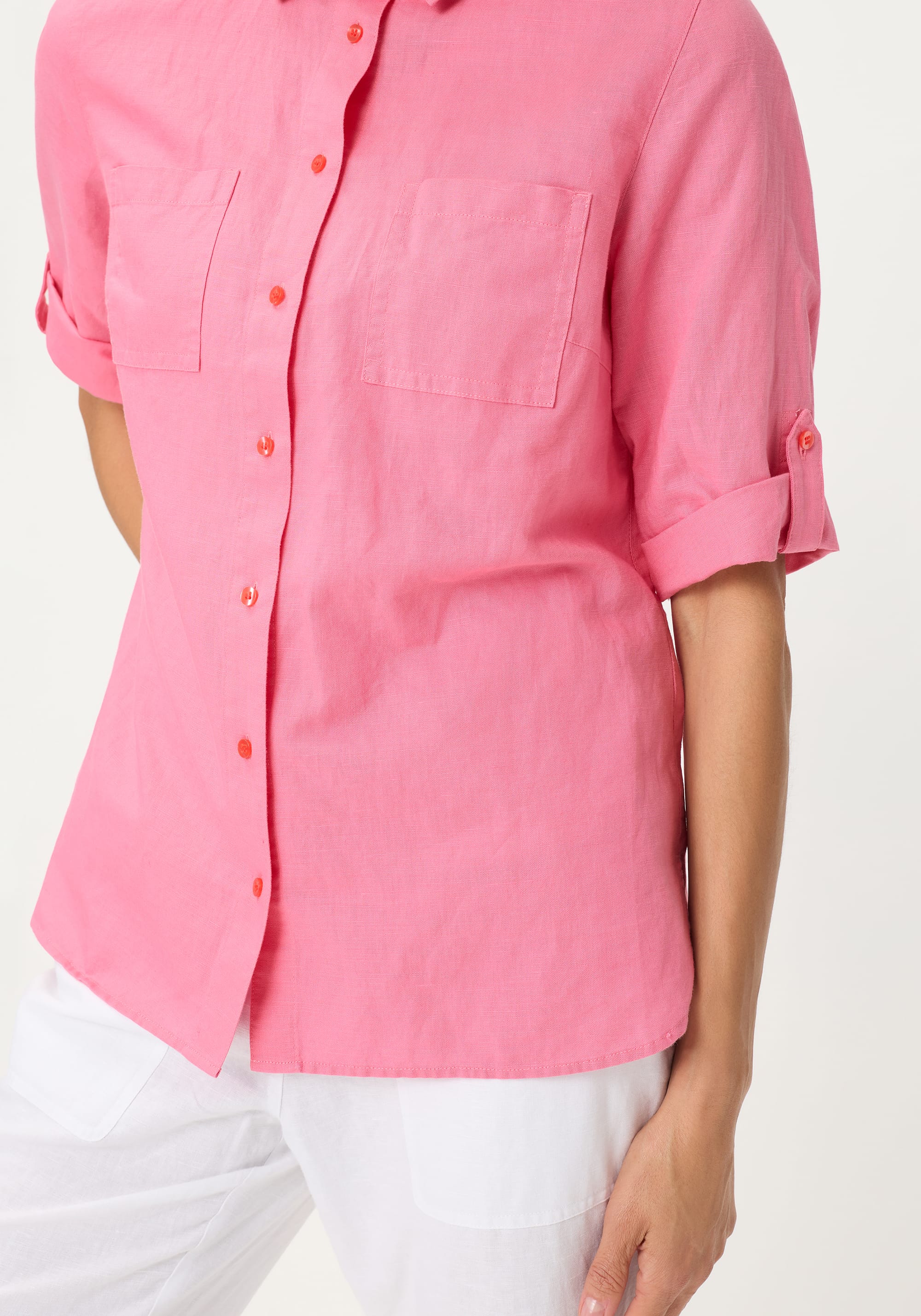 Linen-Cotton Shirt - Image 10