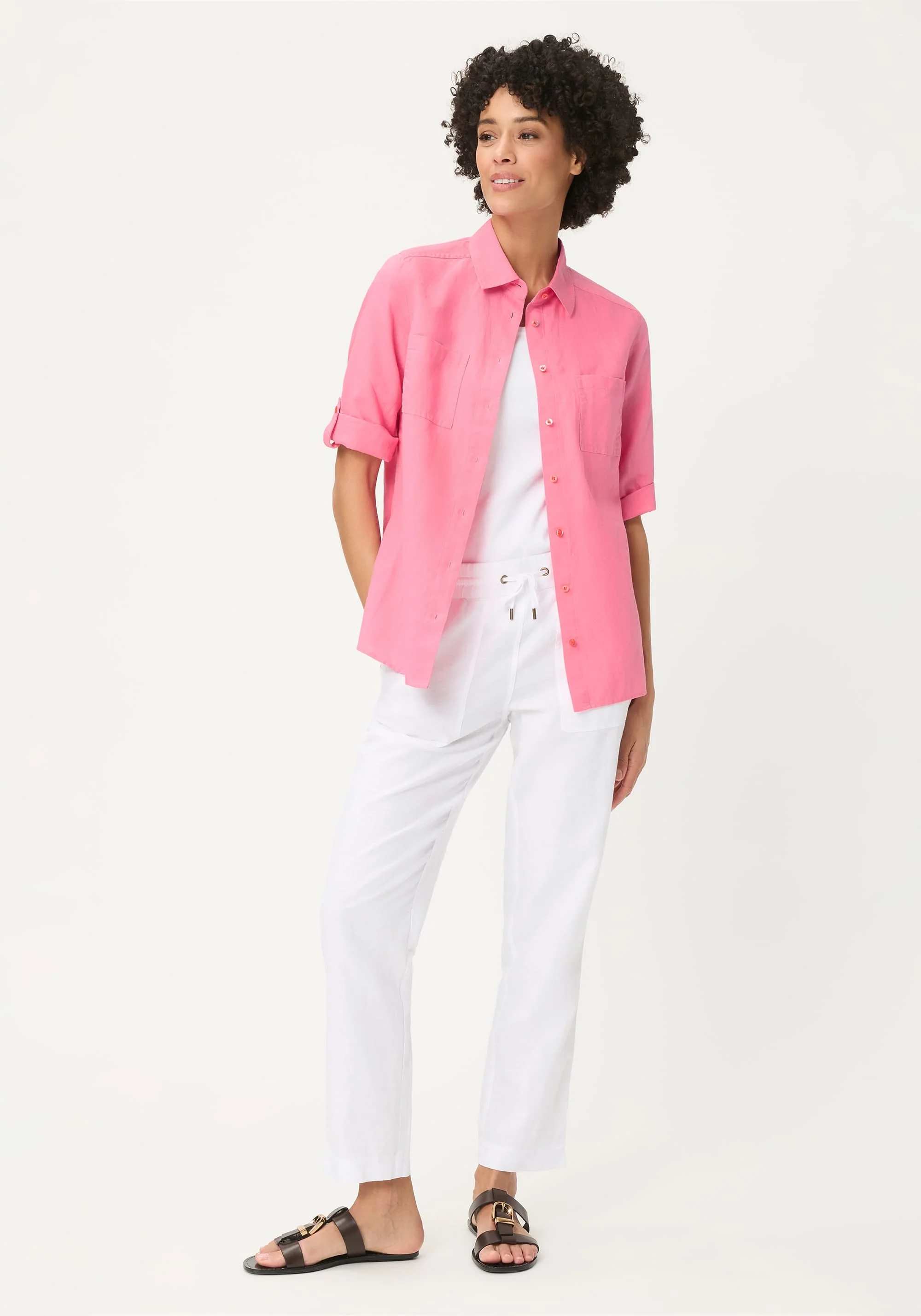 Linen-Cotton Shirt - Image 11