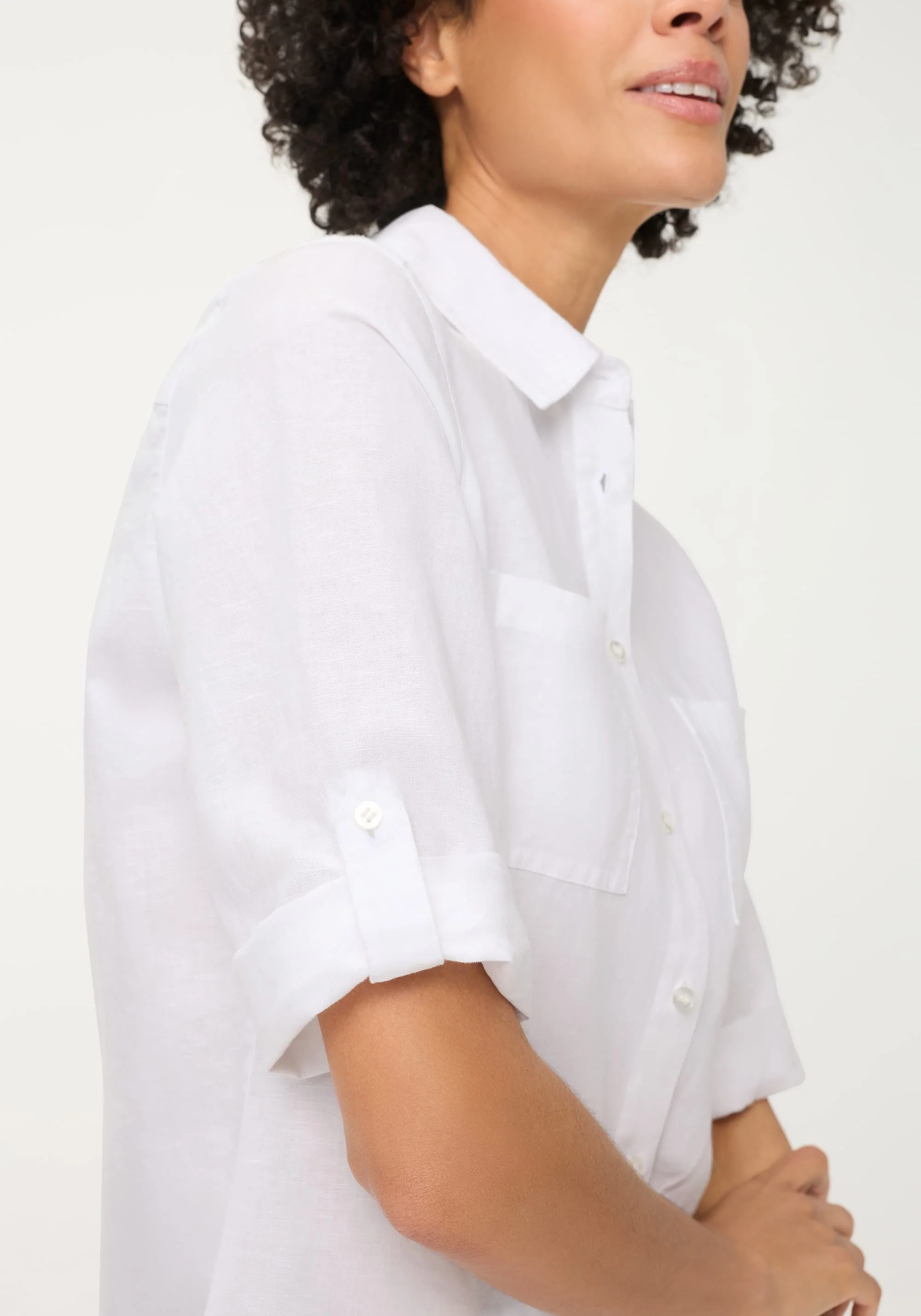 Linen-Cotton Shirt - Image 4