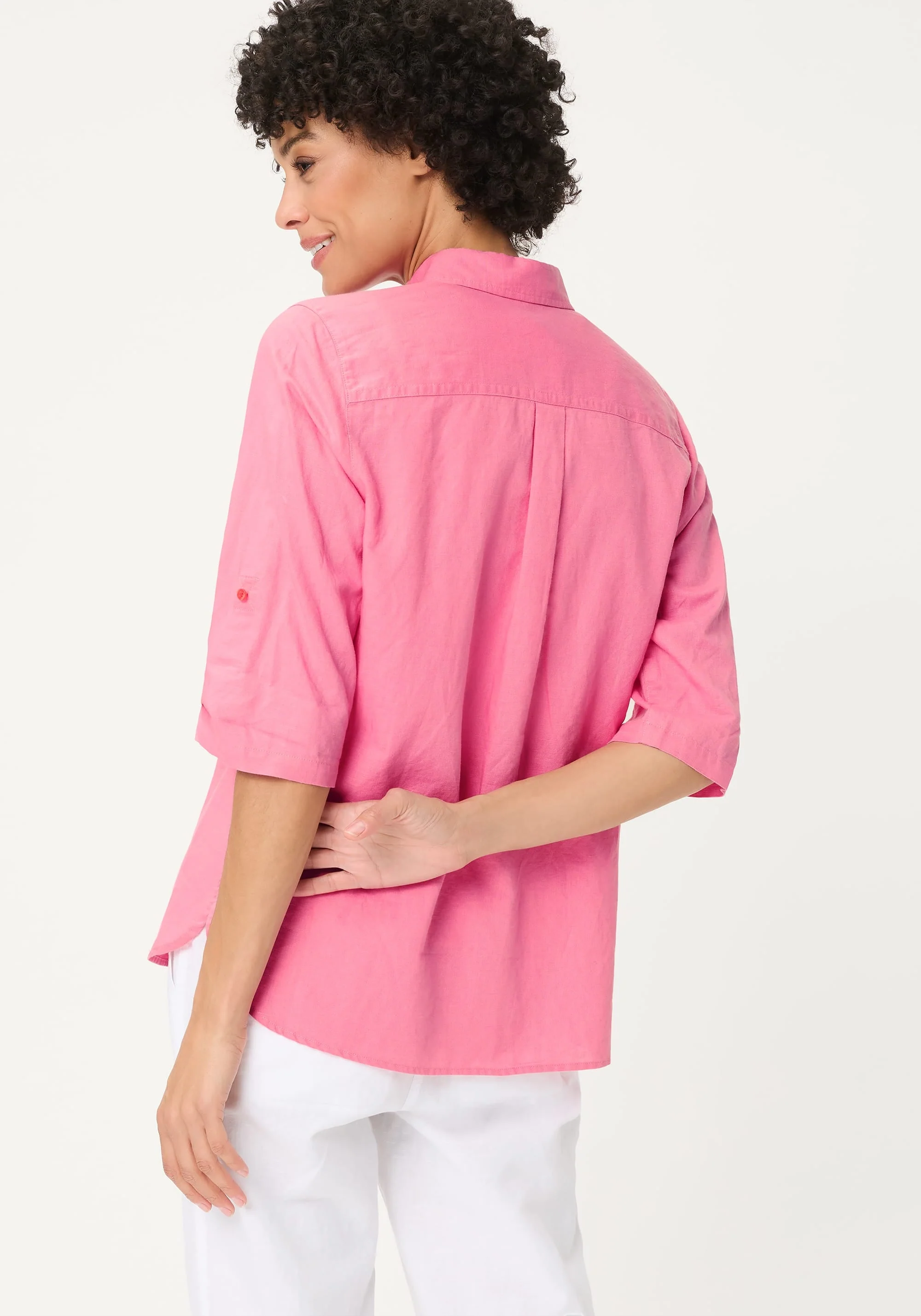 Linen-Cotton Shirt - Image 9