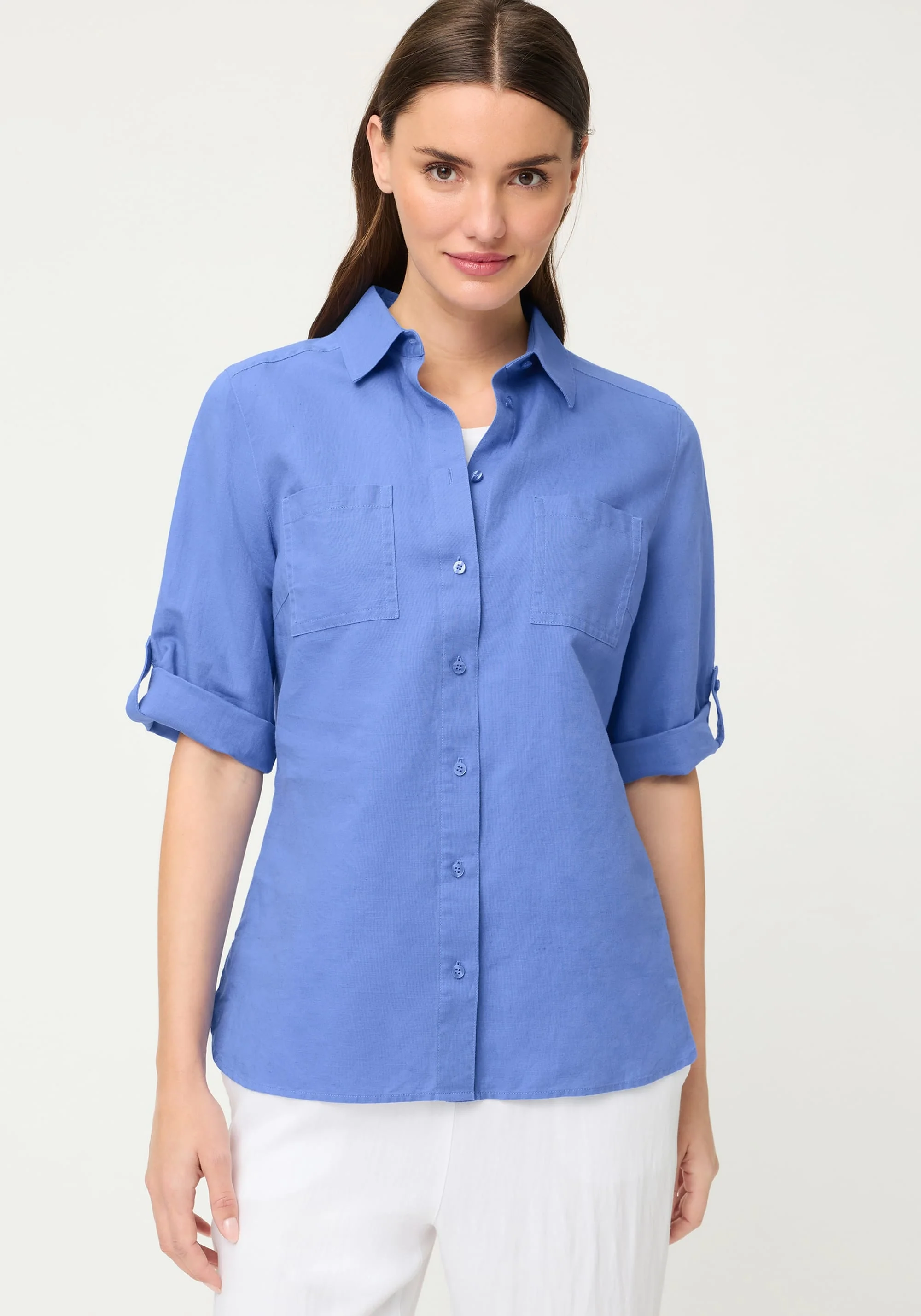 Linen-Cotton Shirt - Image 2