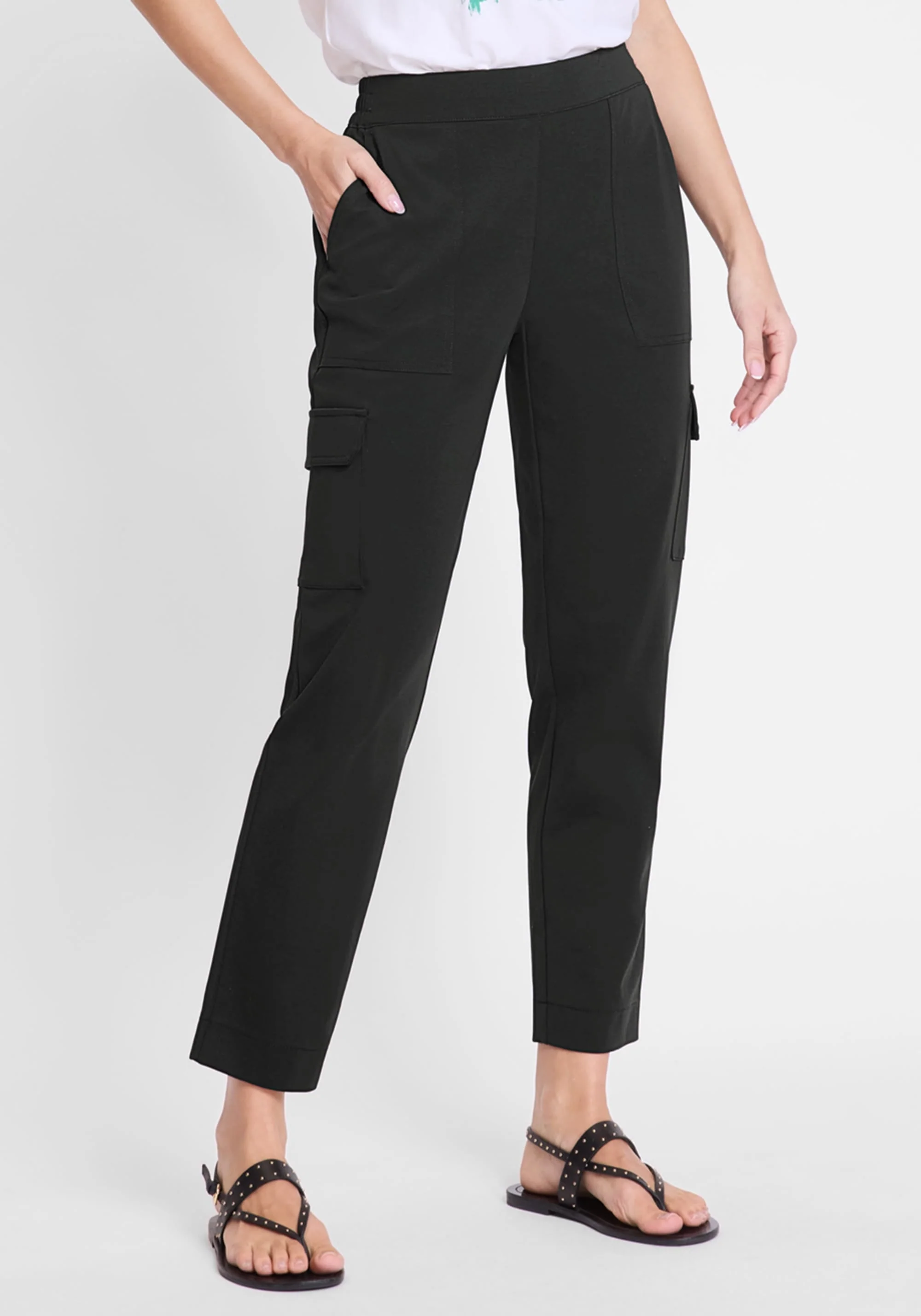 Lisa Fit Cropped Cargo Pant - Image 3