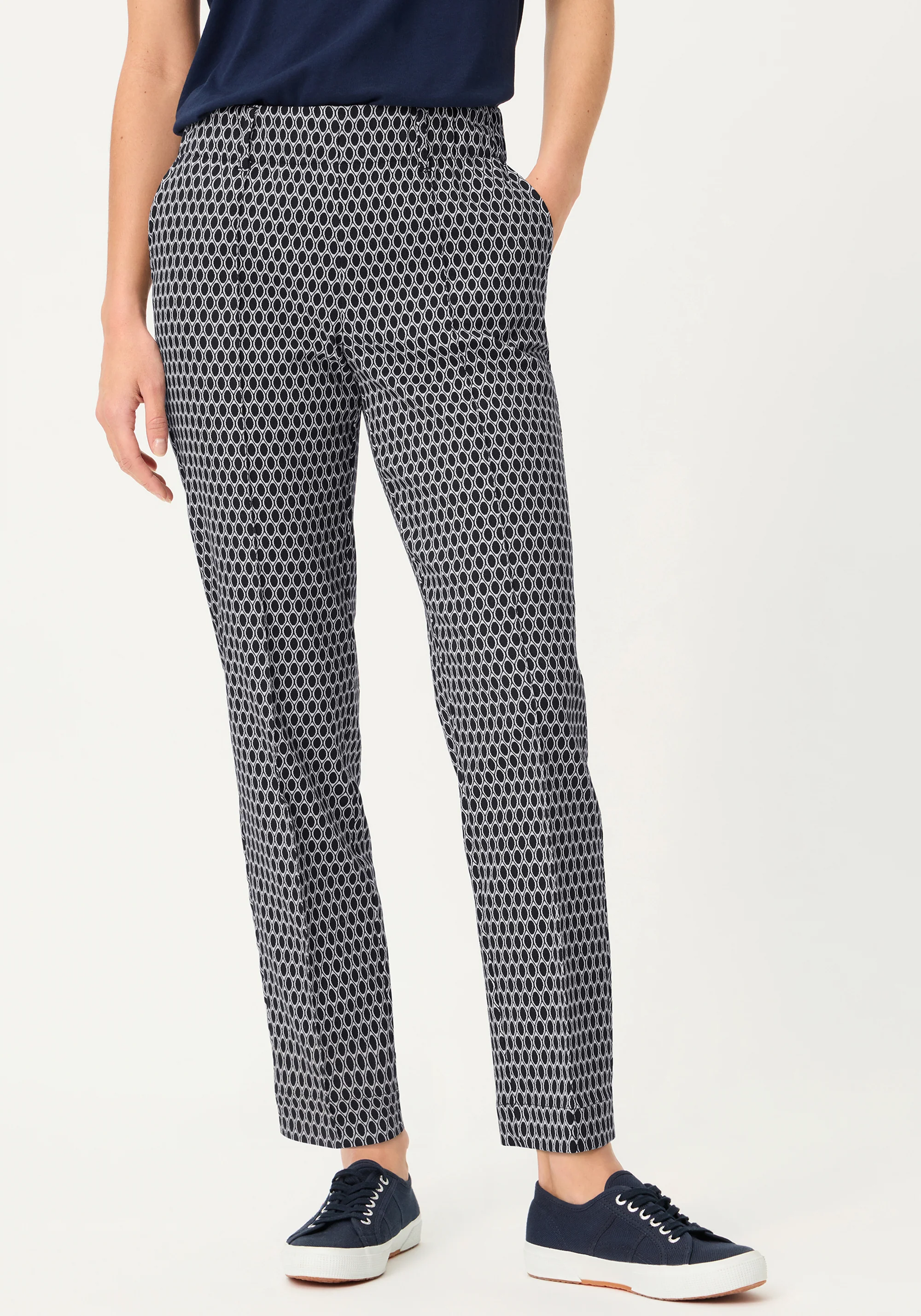 Lisa Fit Geo Pull-On Pant - Image 2