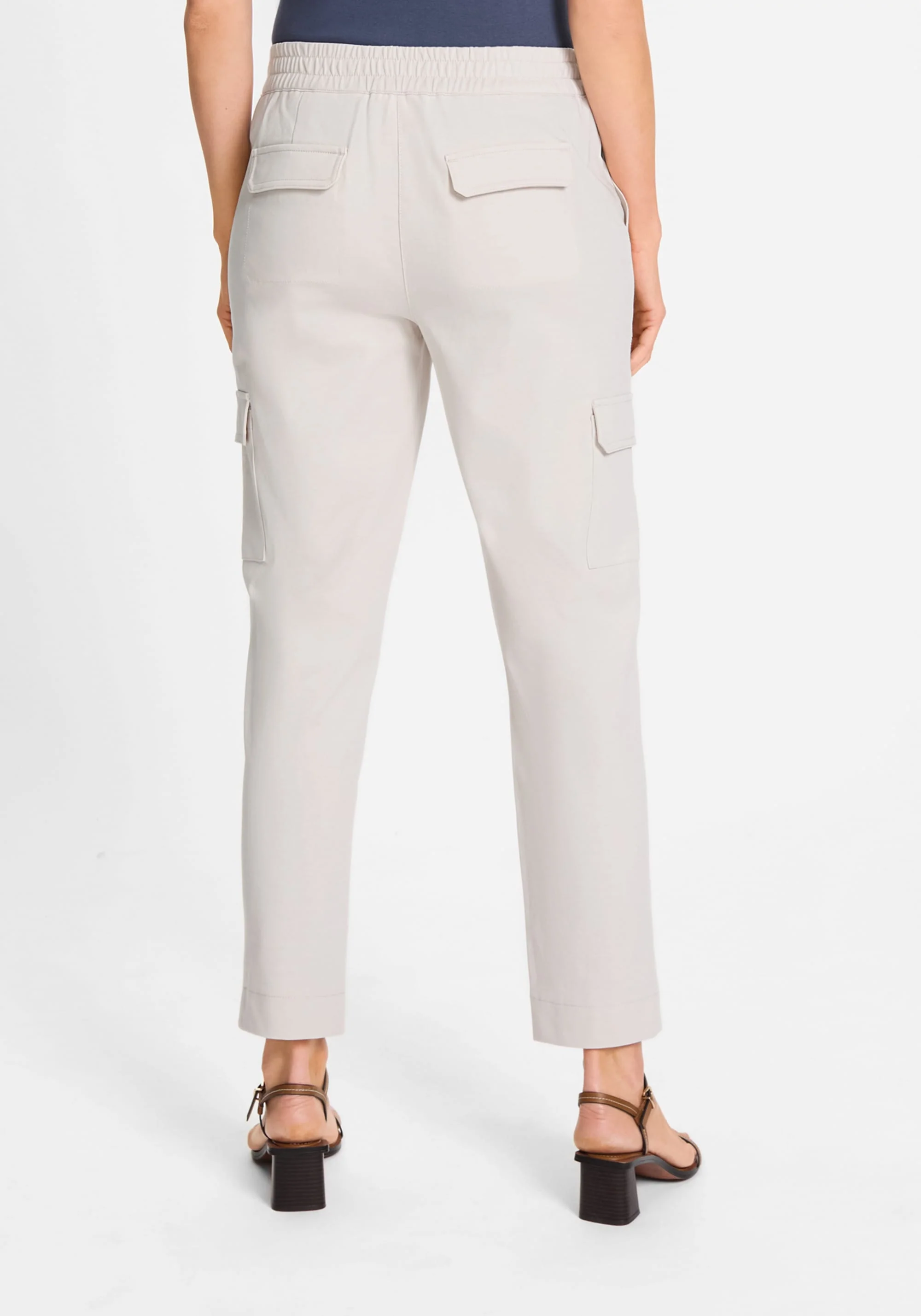 Lisa Fit Straight Cropped Cargo Pant - Image 3