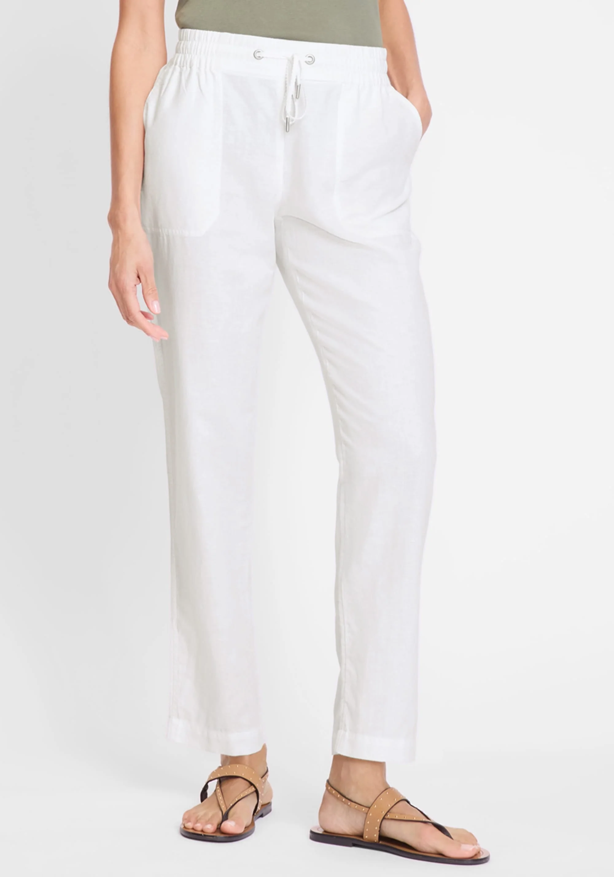 Lisa Fit Straight Drawstring Pant