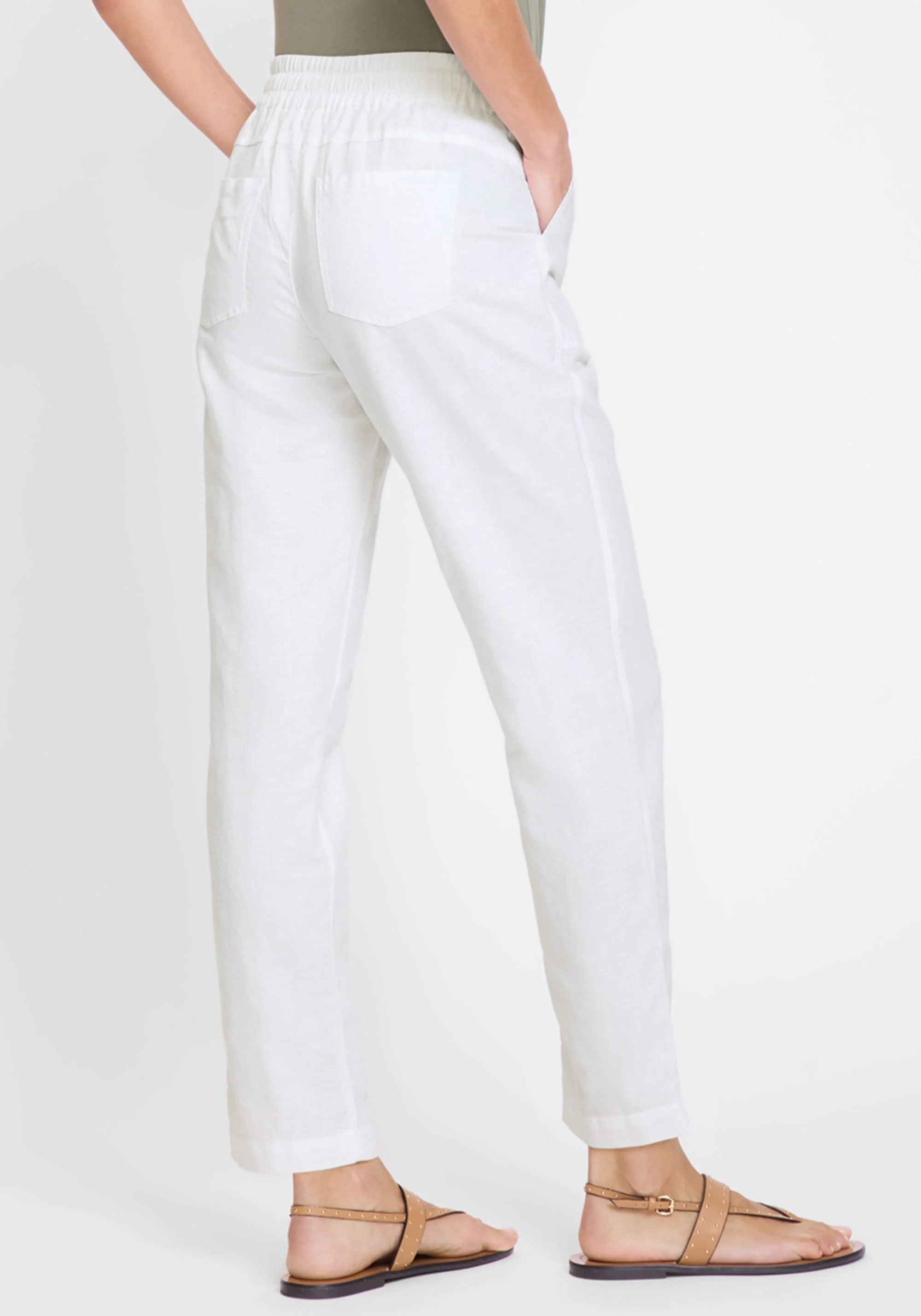 Lisa Fit Straight Drawstring Pant - Image 2