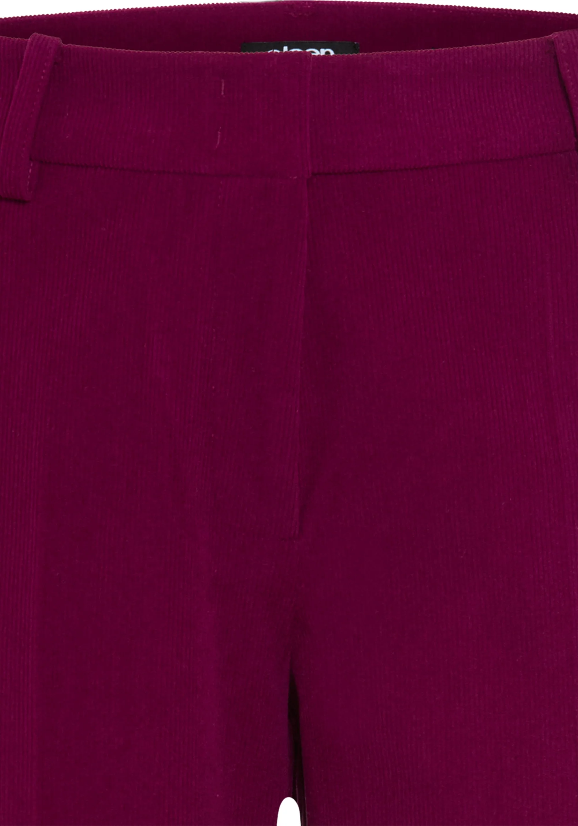 Lisa Fit Straight Leg Cropped Cord Trouser - Image 7