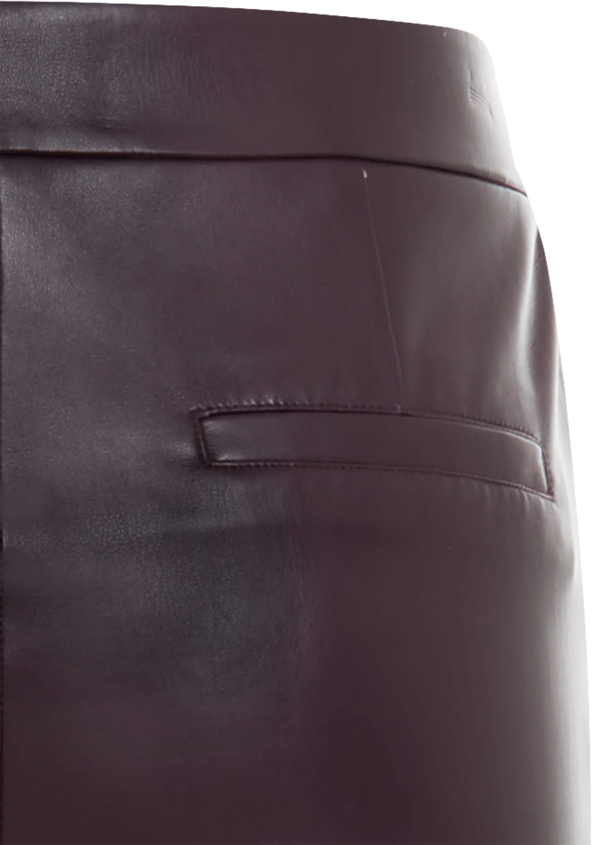 Lisa Fit Straight Leg Faux Leather Pant - Image 8