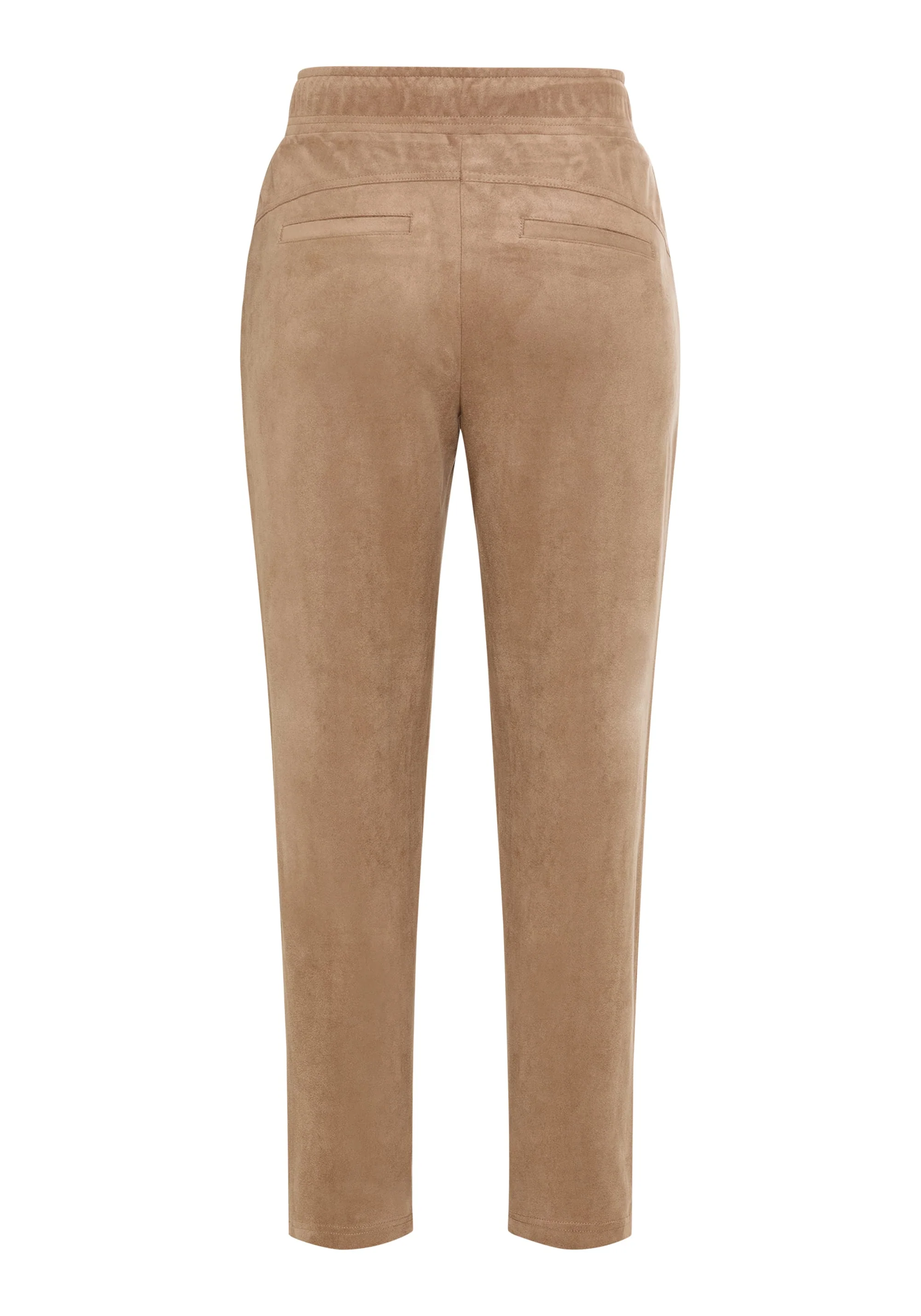 Lisa Fit Straight Leg Faux Suede Pant - Image 7