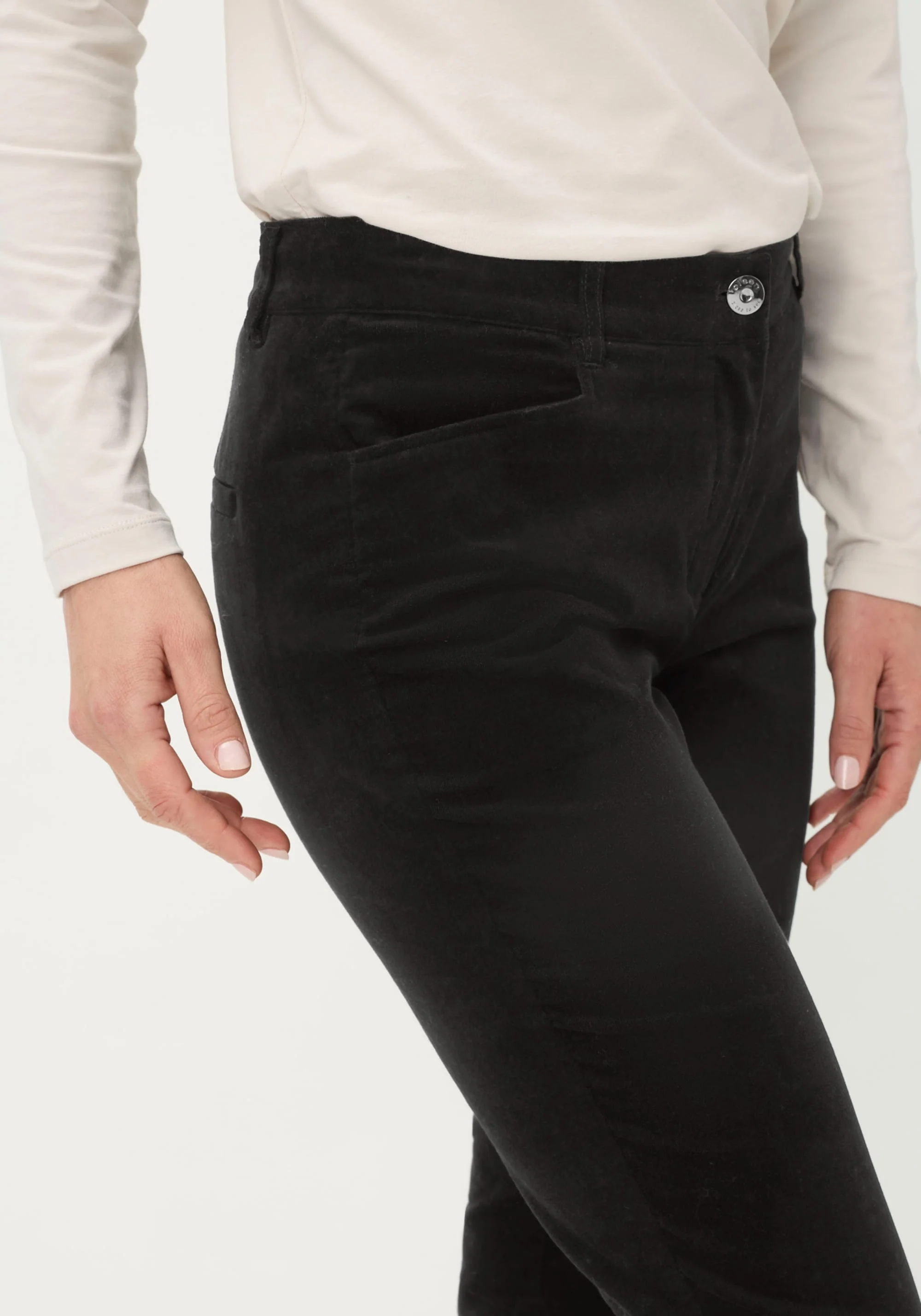 Lisa Fit Uncut Cord Trouser - Image 4