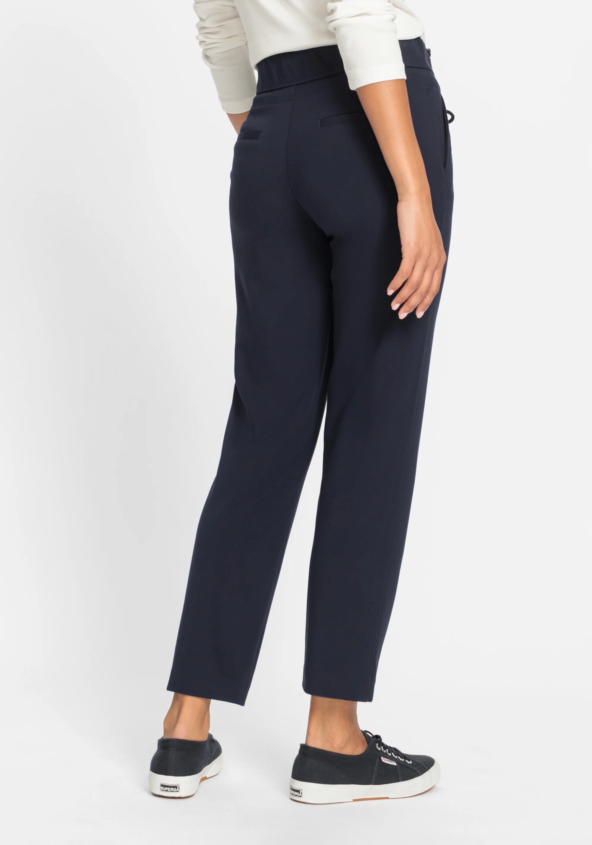 Lisa Fit Cropped Jersey Pant - Image 2