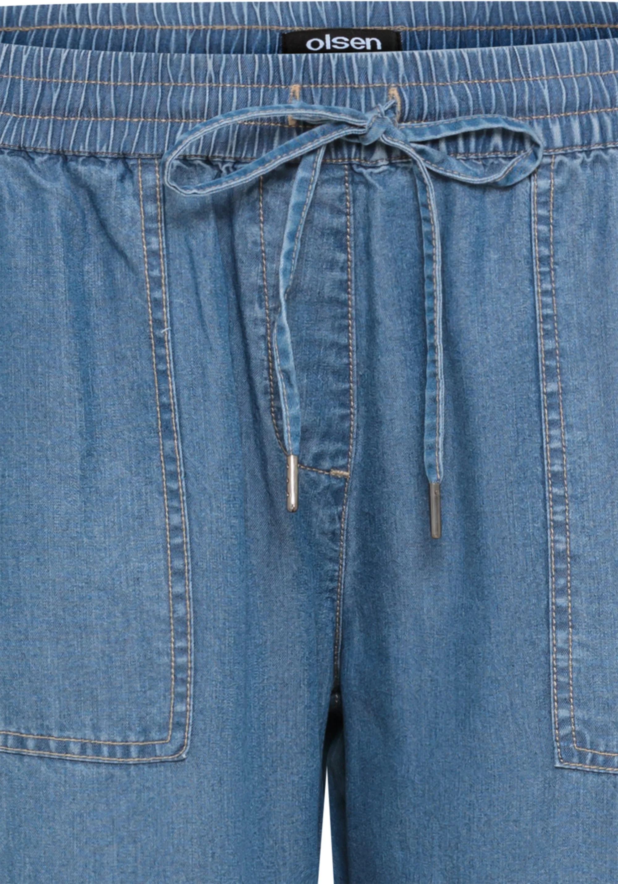 Lisa Straight Leg Soft Denim Pant - Image 5