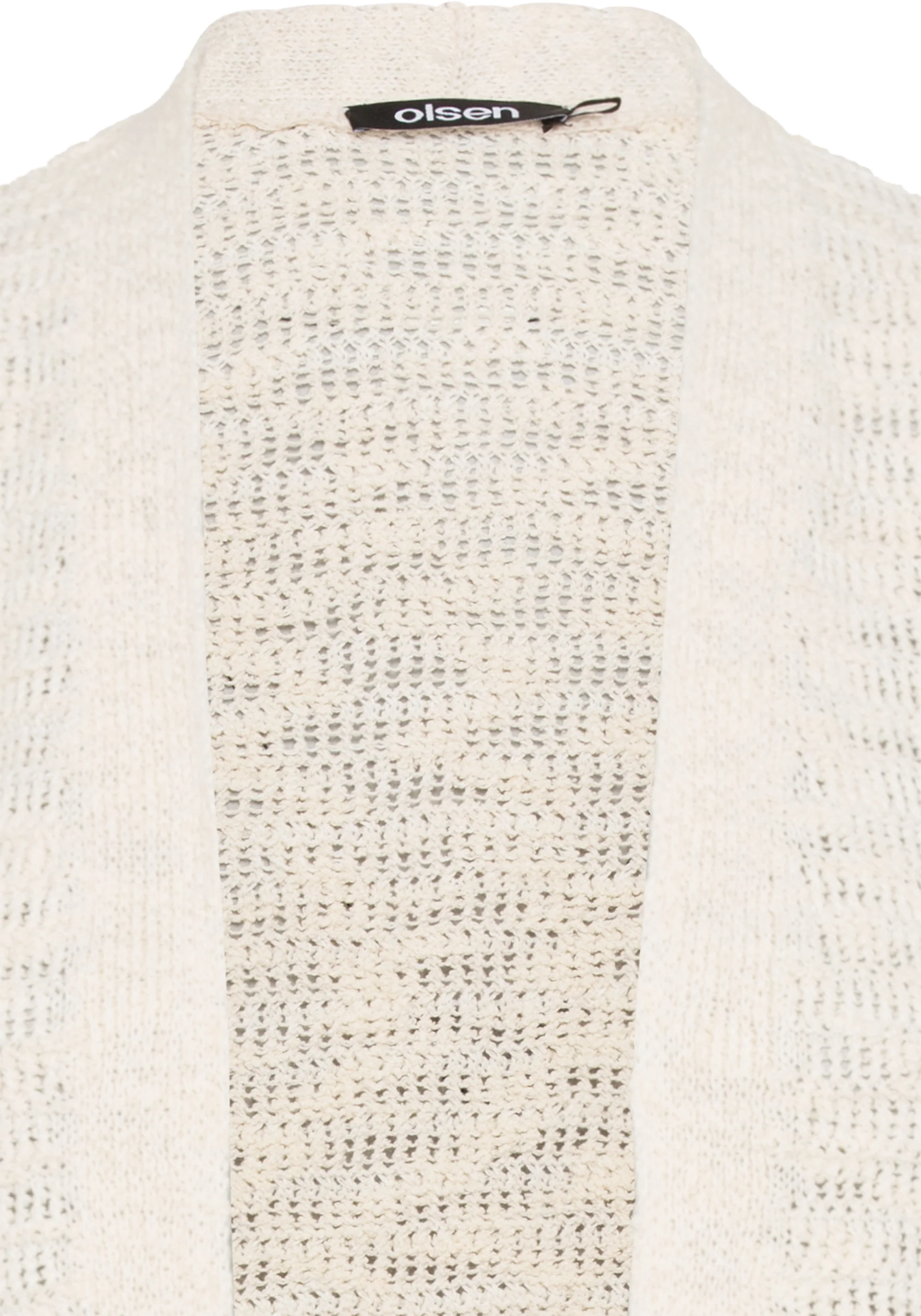 Longline Fringe Trim Vest - Image 5