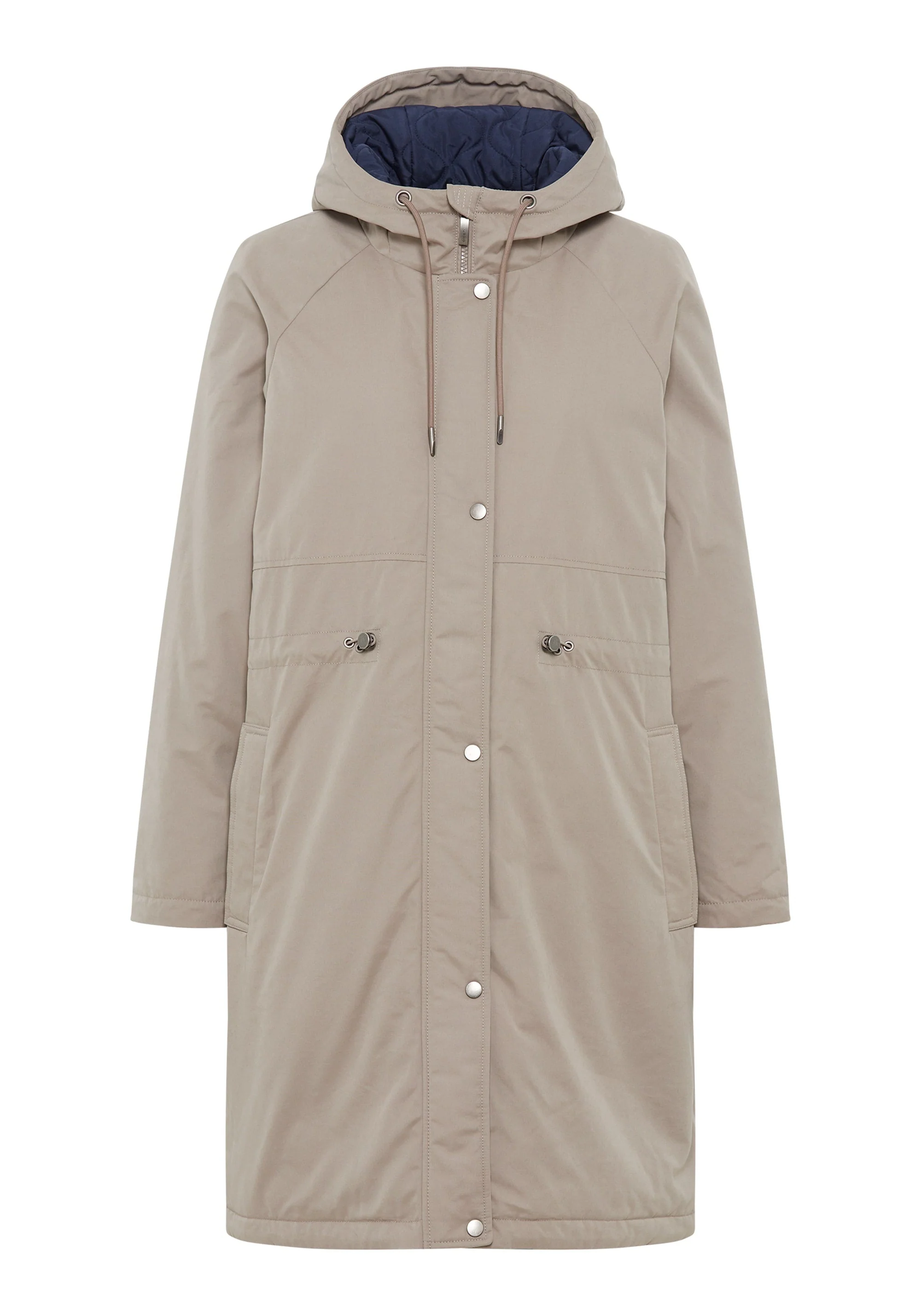 Longline Hooded Coat - Image 6
