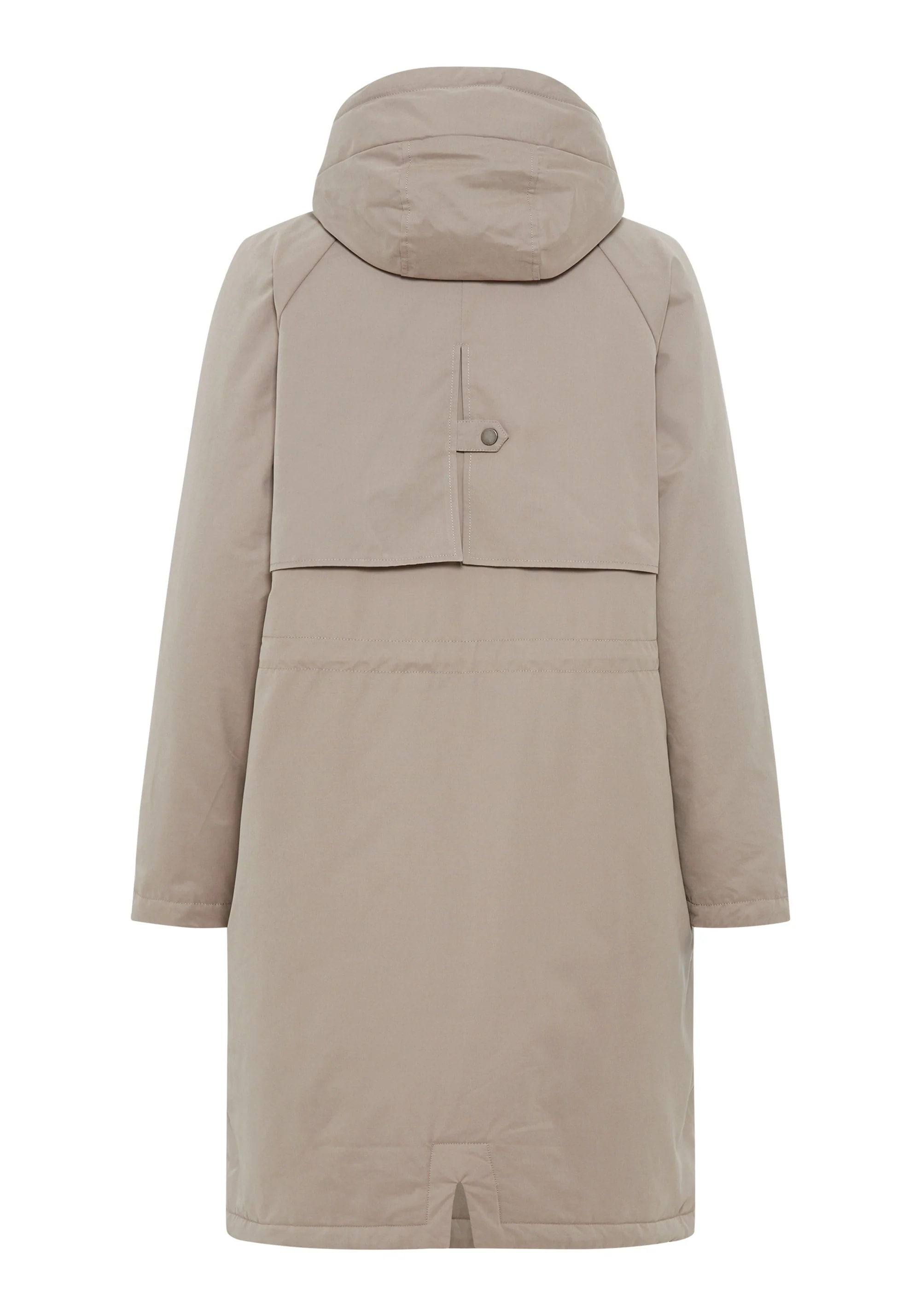 Longline Hooded Coat - Image 7