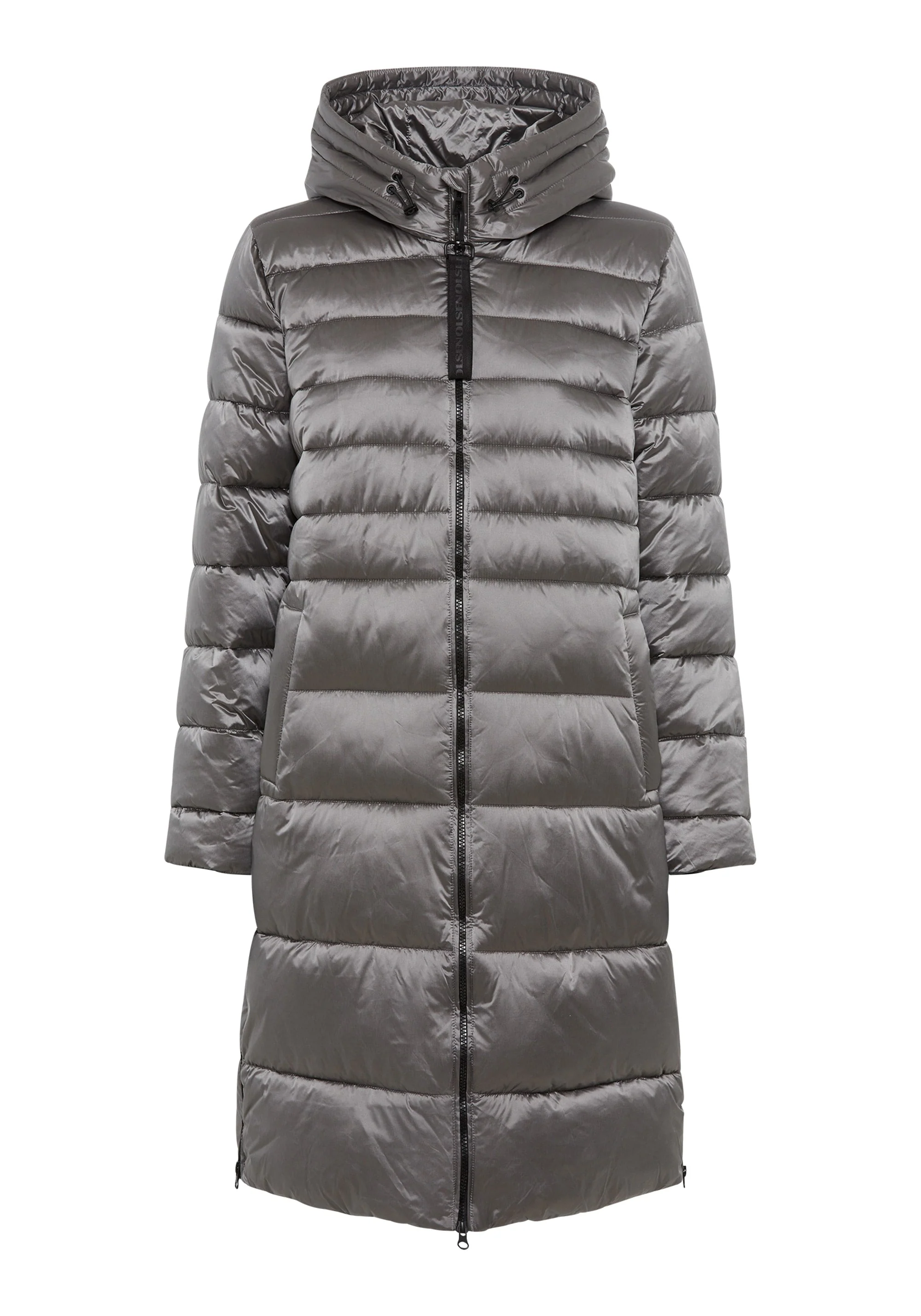 Longline Hooded Puffer Coat - Image 6