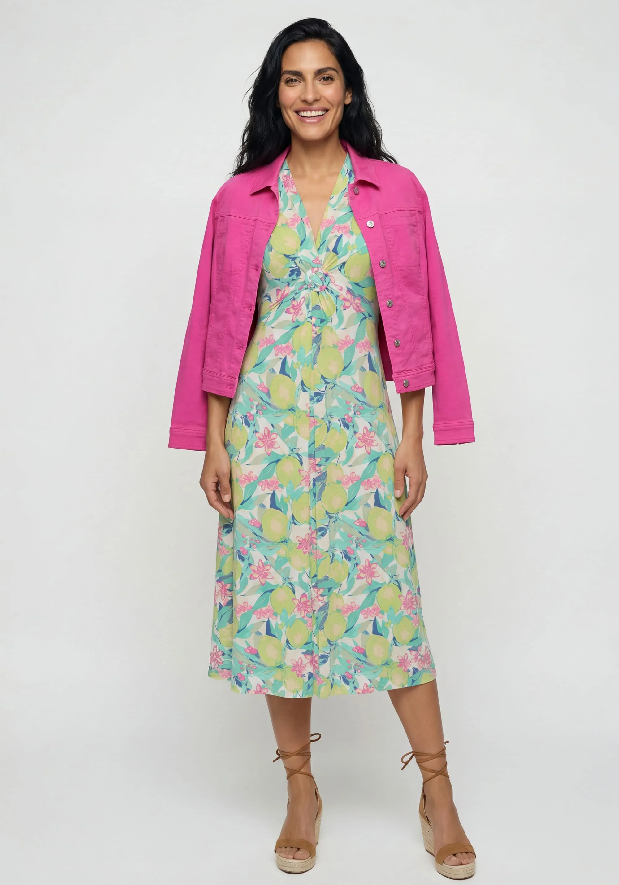 Lush Lemon A-Line Dress - Image 5