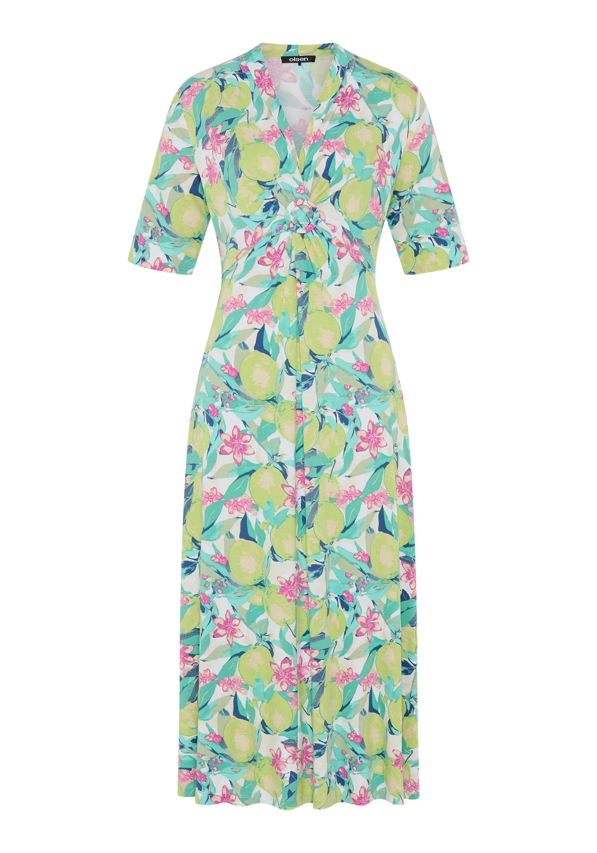 Lush Lemon A-Line Dress - Image 6