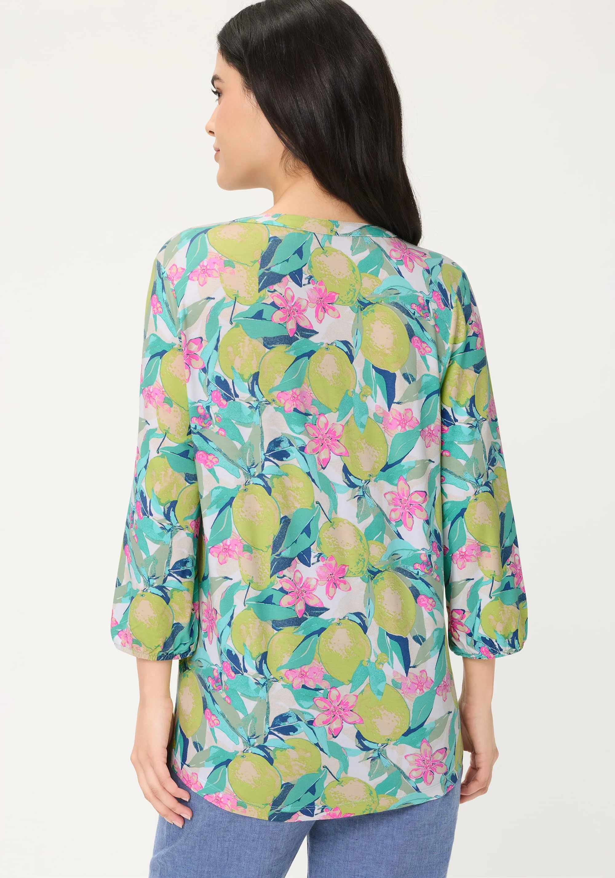 Lush Lemon Print T-Shirt - Image 2