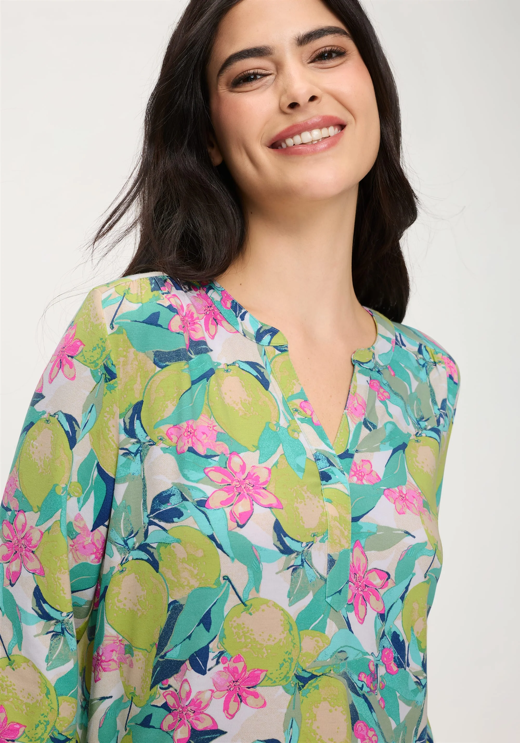 Lush Lemon Print T-Shirt - Image 3