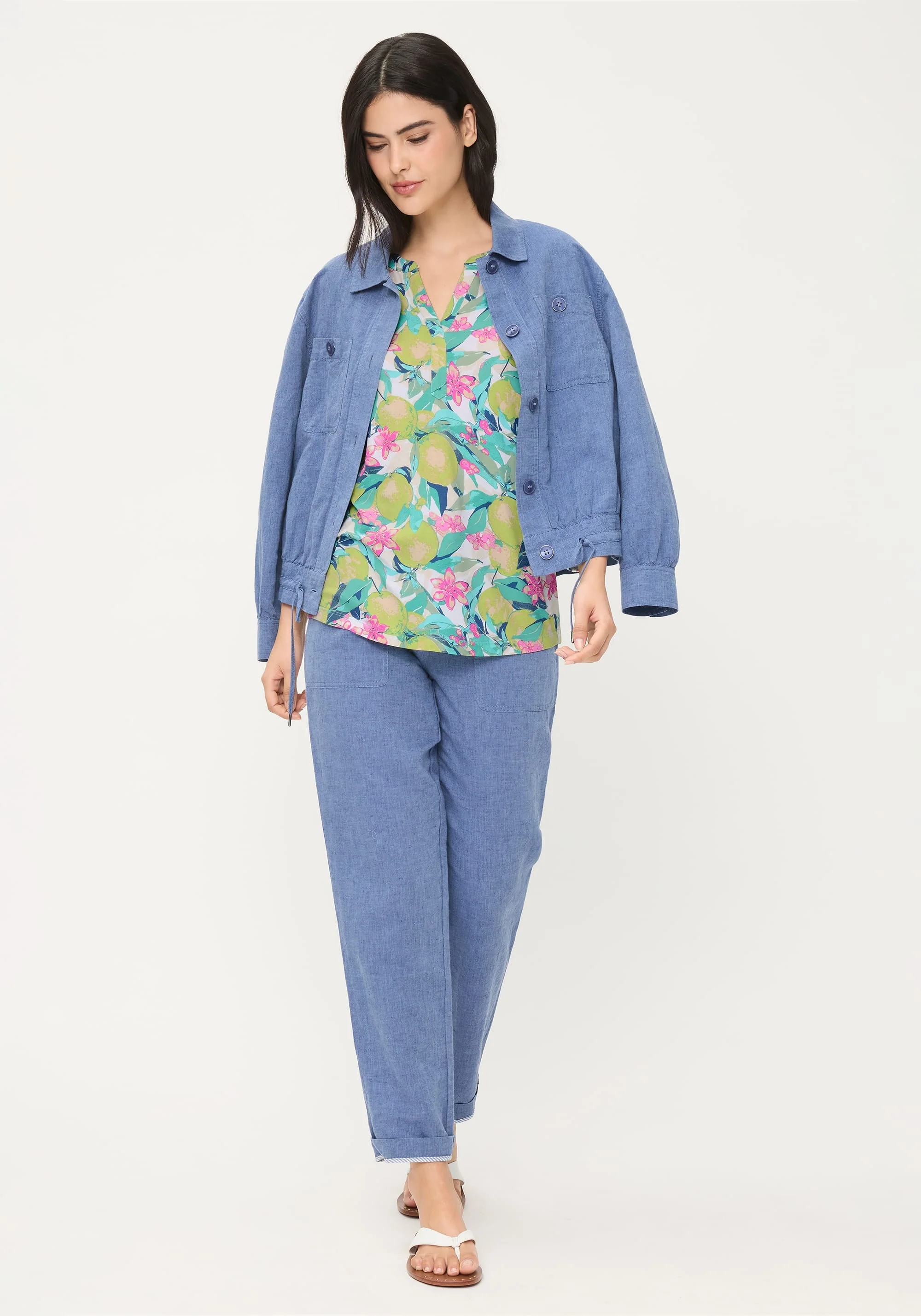 Lush Lemon Print T-Shirt - Image 4