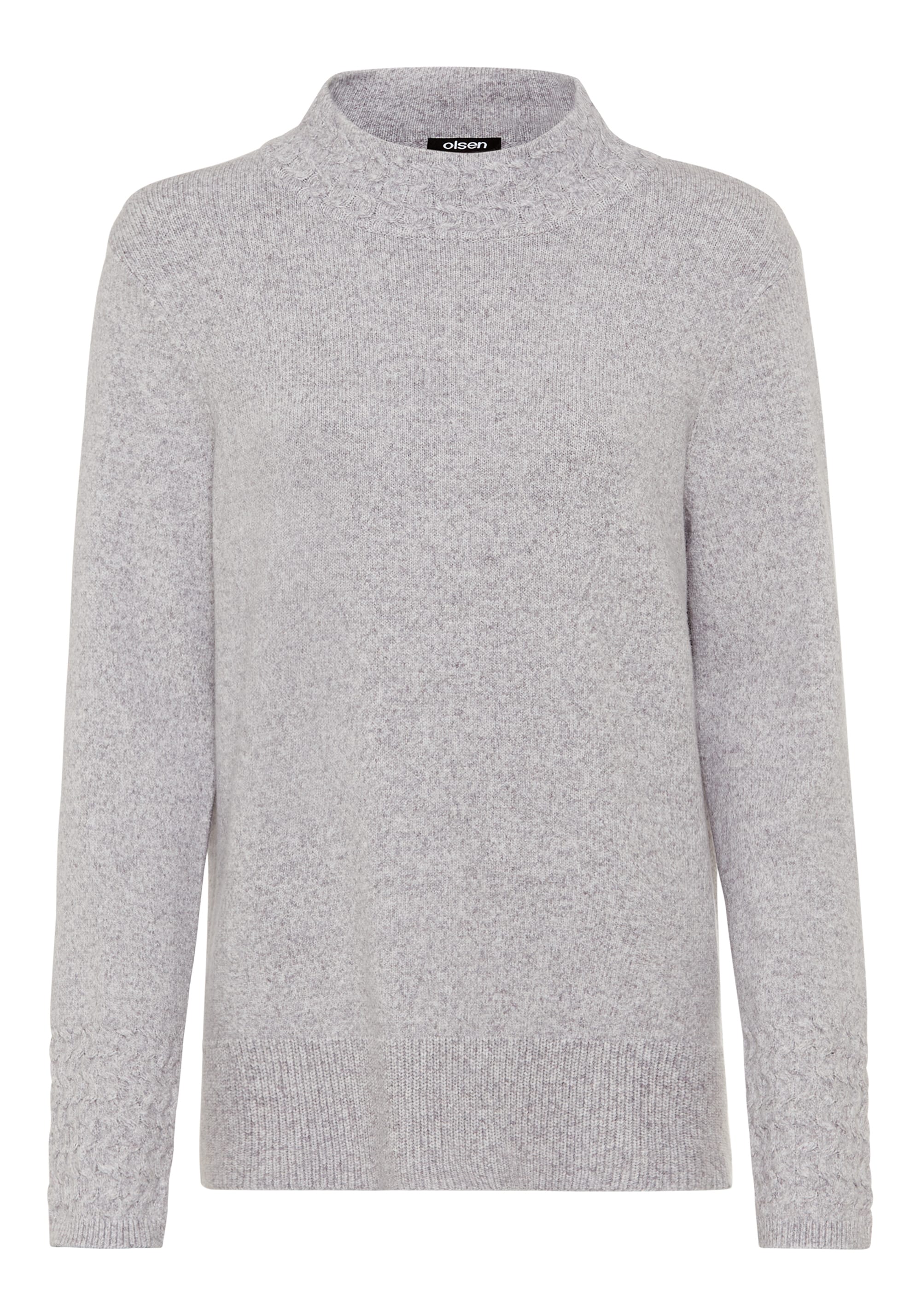 Melange Knit Mock Neck - Image 5