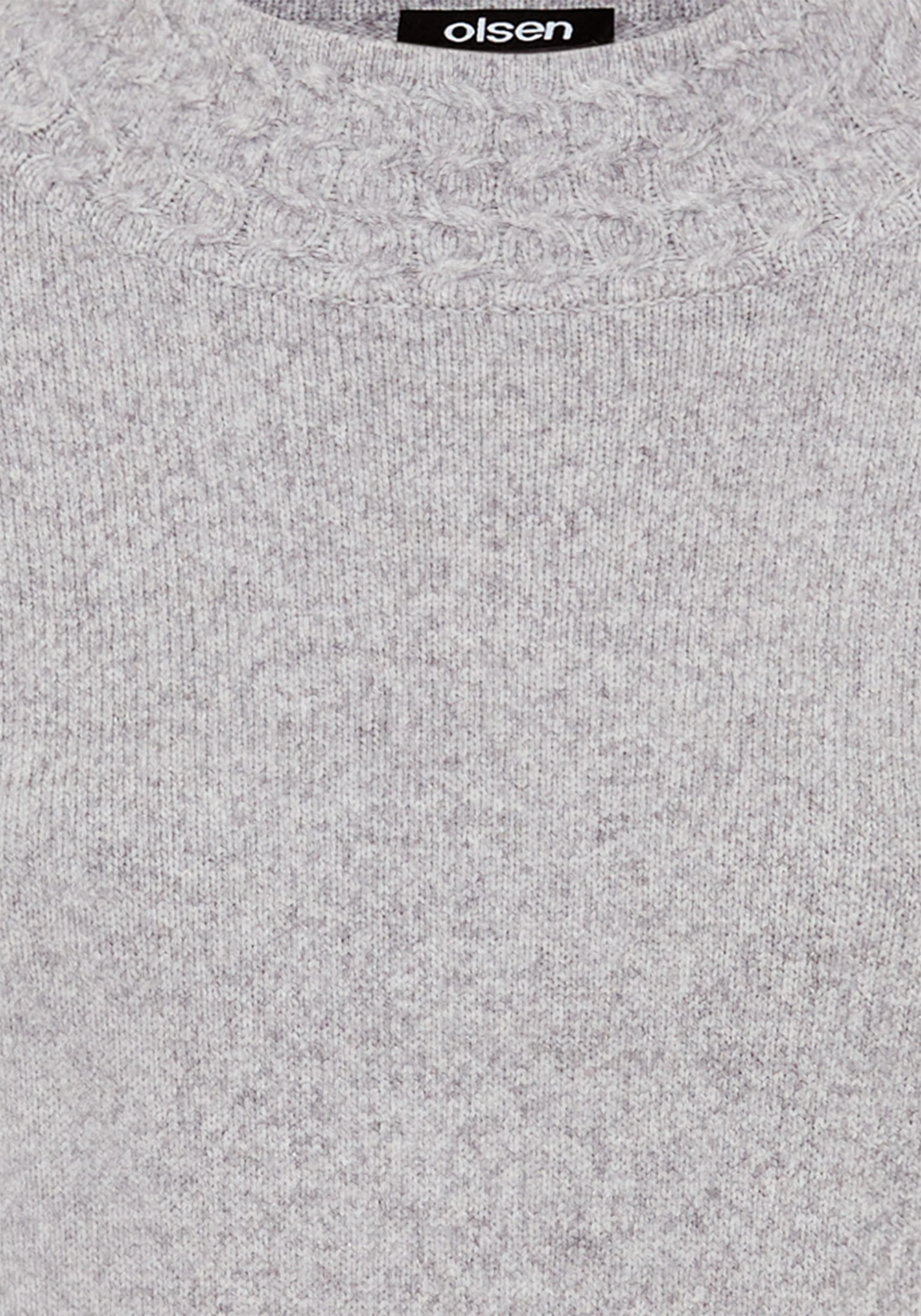 Melange Knit Mock Neck - Image 7